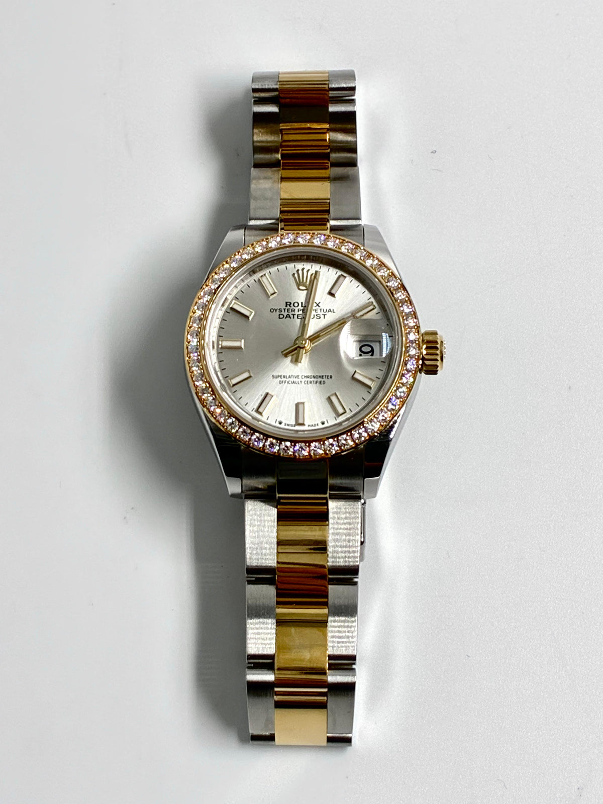 Rolex Lady-Datejust 28 m279383RBR-0018 Silver Index Oyster 2026