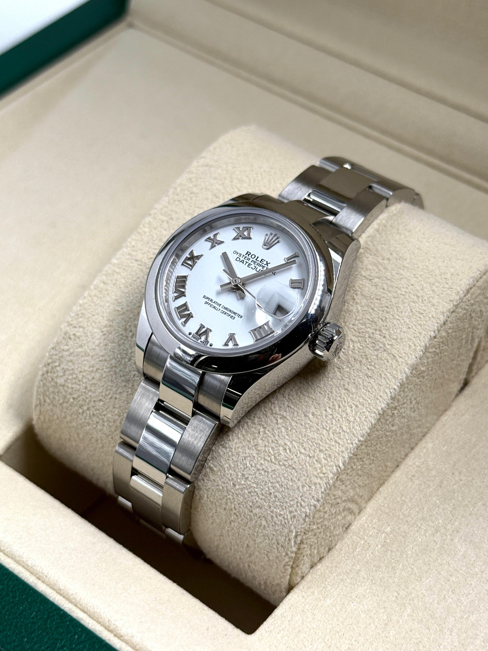 Rolex Lady-Datejust 279160 WHITE ROMAN OYS