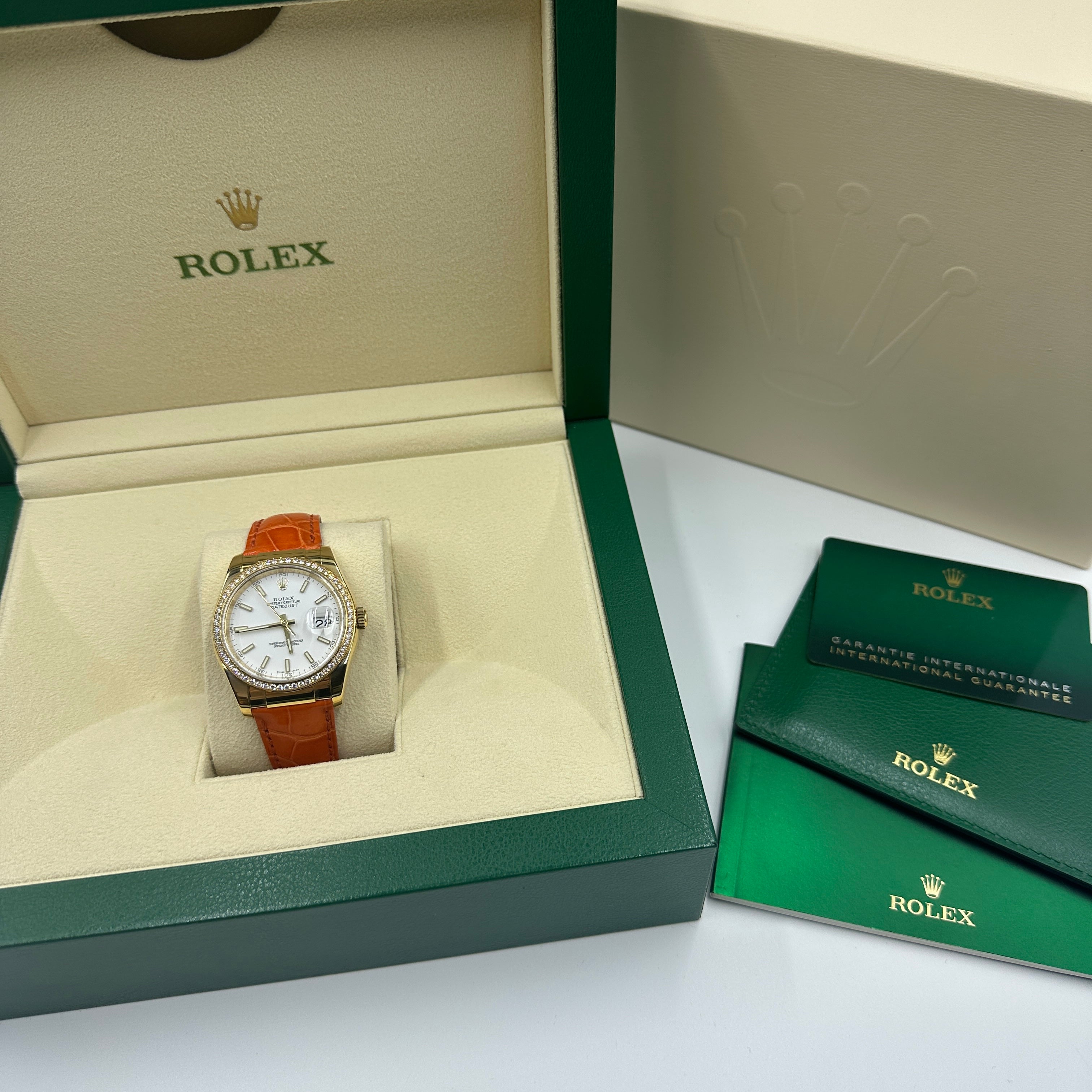 Rolex Datejust 36 116188 White 2021