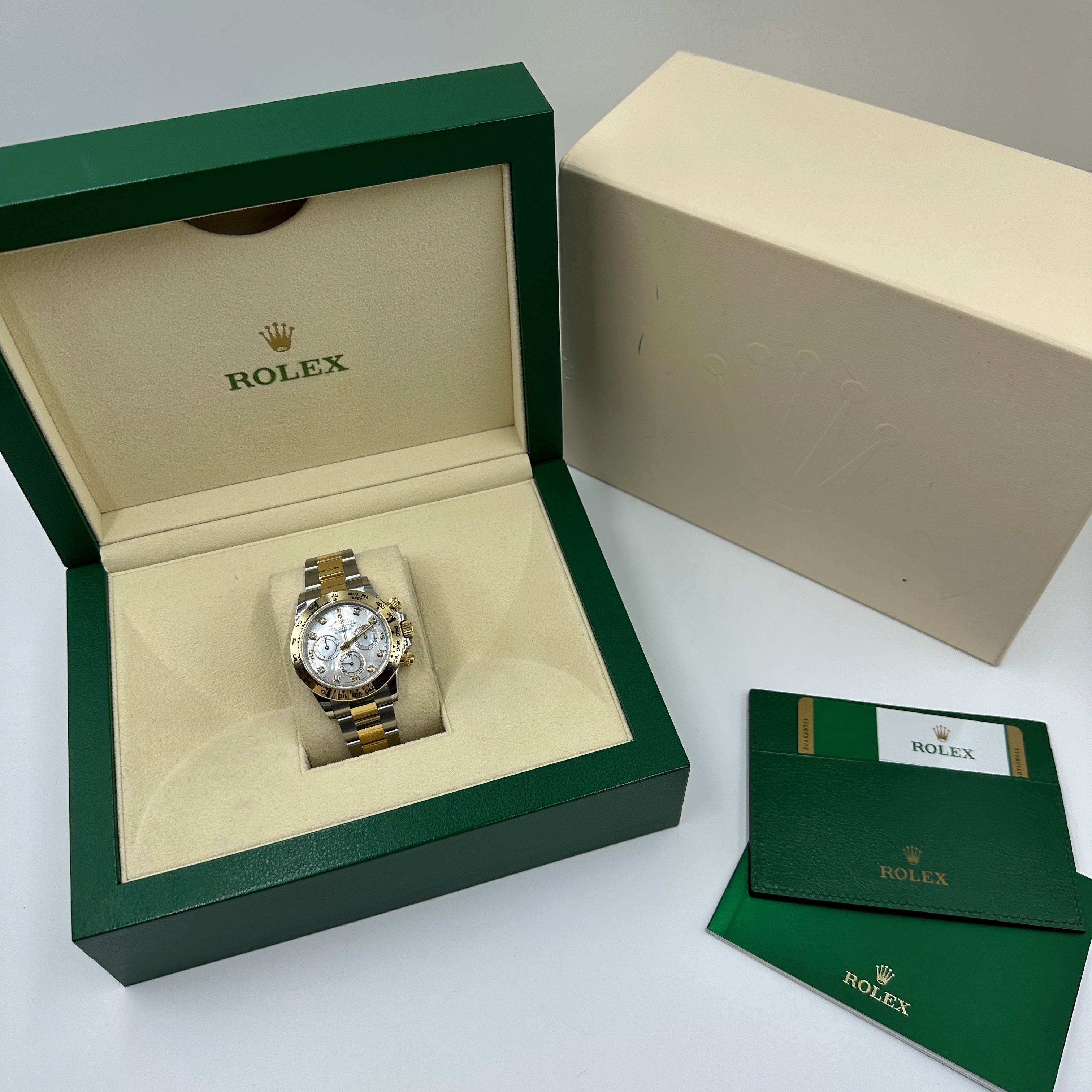 Rolex Cosmograph Daytona 116503NG White MOP (Old Card) 2020