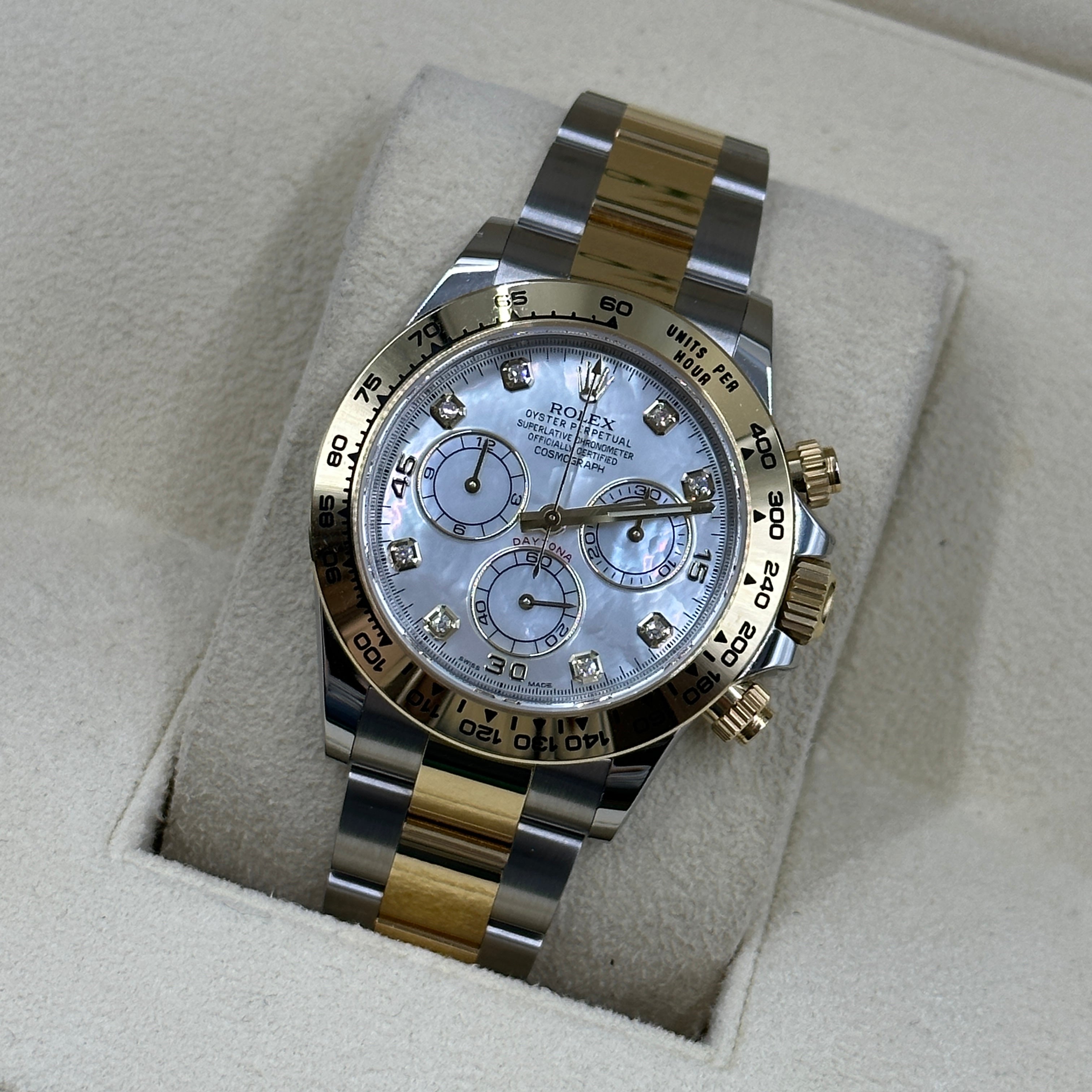 Rolex Cosmograph Daytona 116503NG White MOP (Old Card) 2020