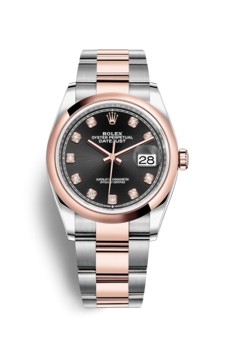 Rolex Datejust 36 126201 Black Set with Diamonds Oyster 2026