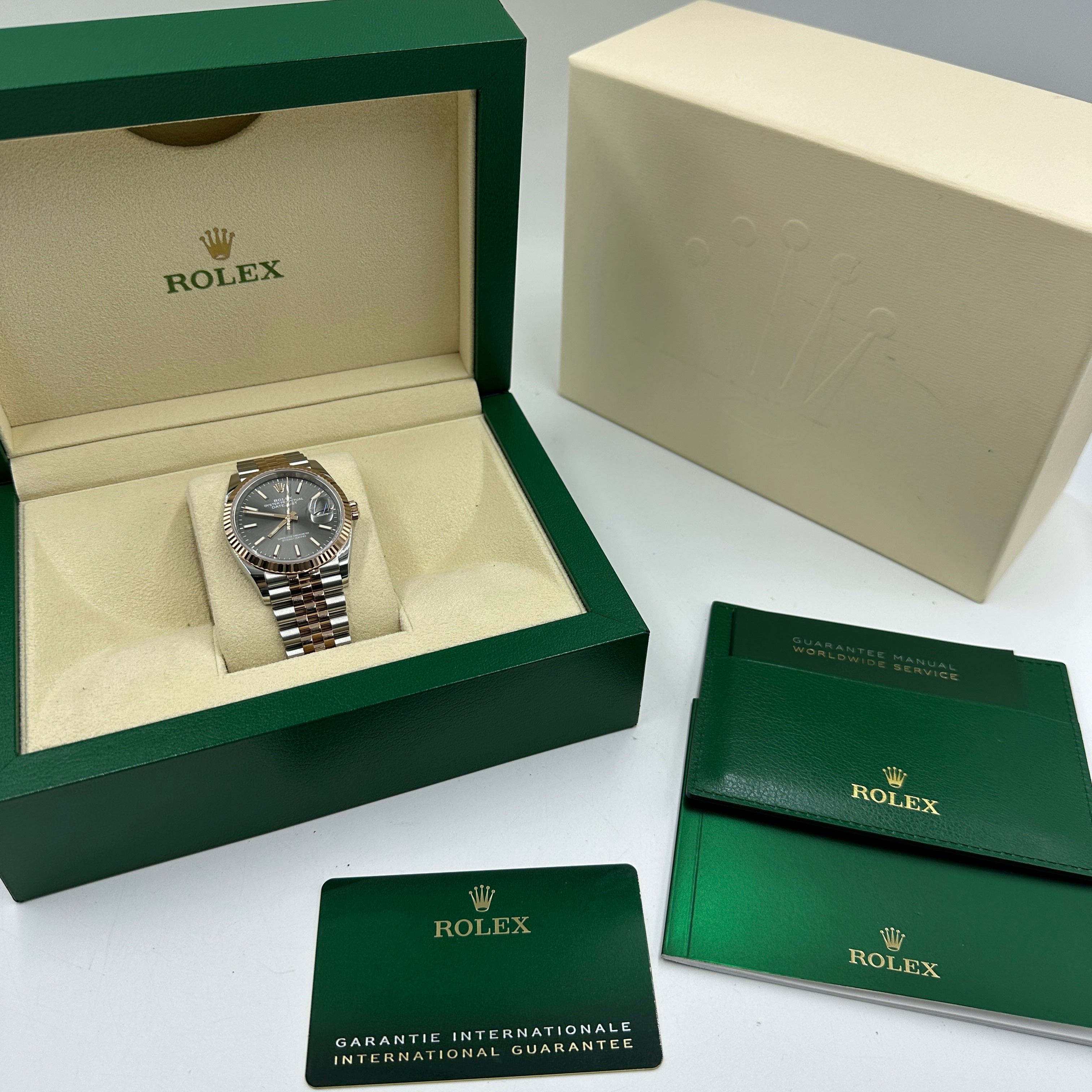Rolex Datejust 36 126231 Grey Index Jubilee 2024