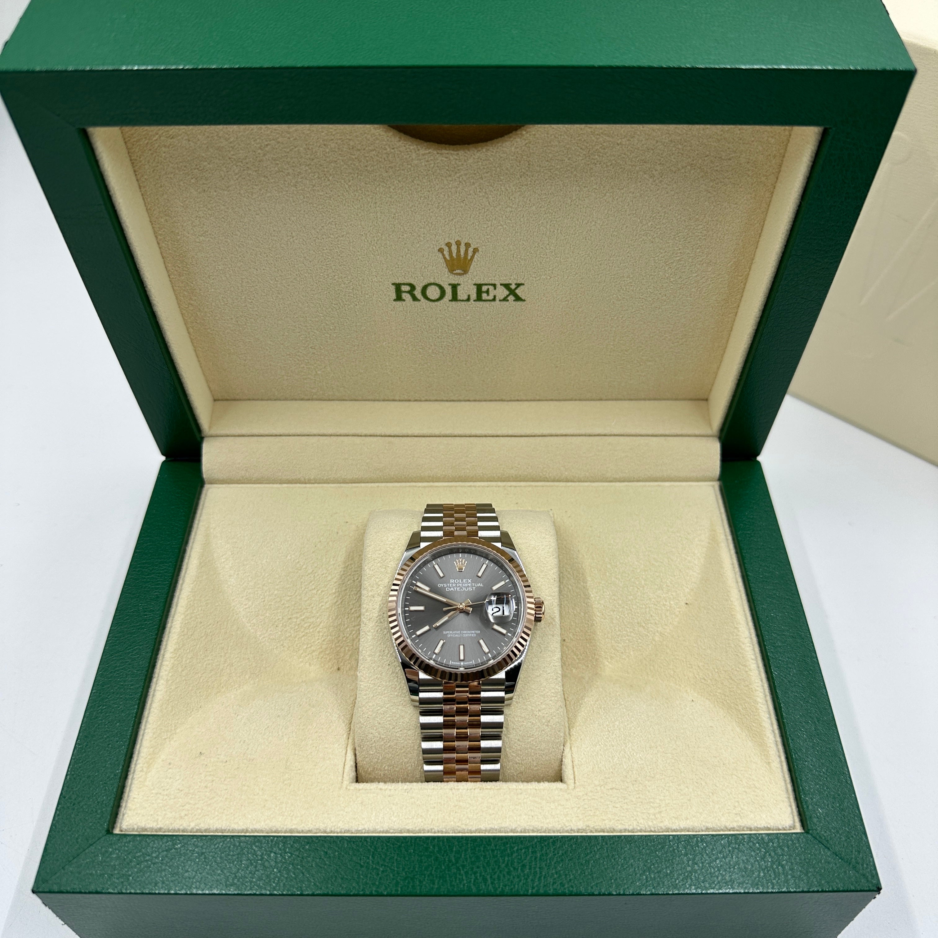 Rolex Datejust 36 126231 Grey Index Jubilee 2024