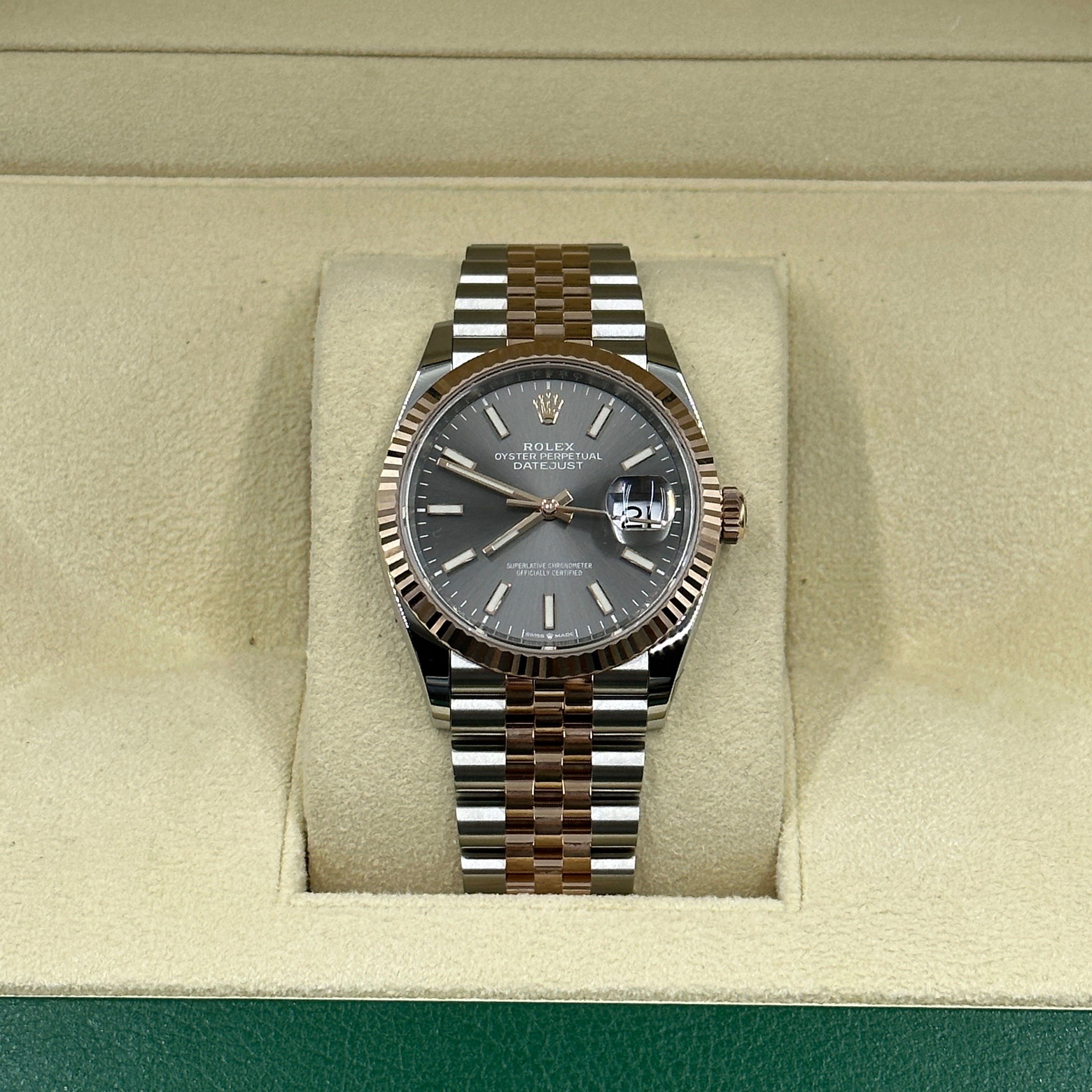 Rolex Datejust 36 126231 Grey Index Jubilee 2024
