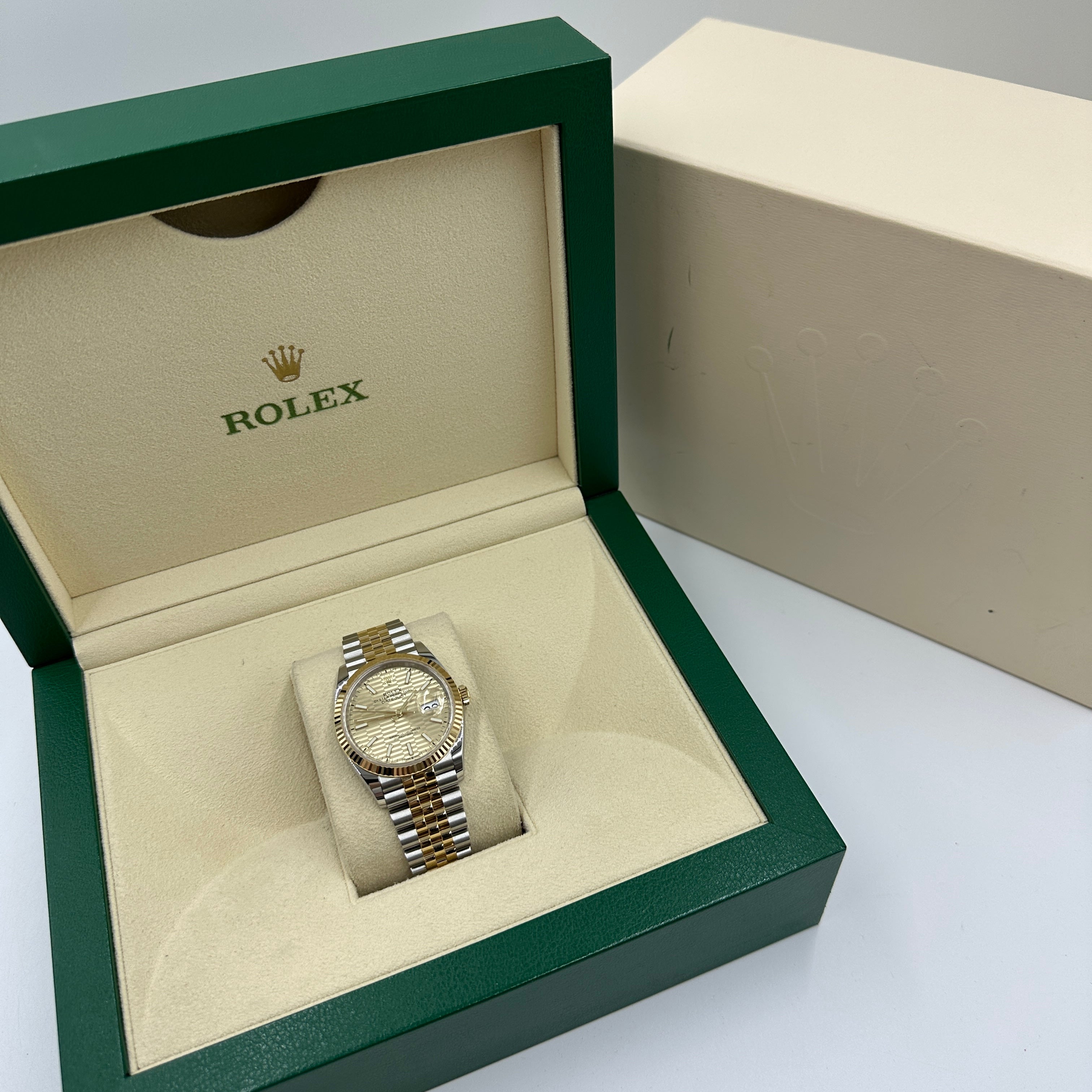 Rolex Datejust 36 126233 Champ Flute Jubilee 2024