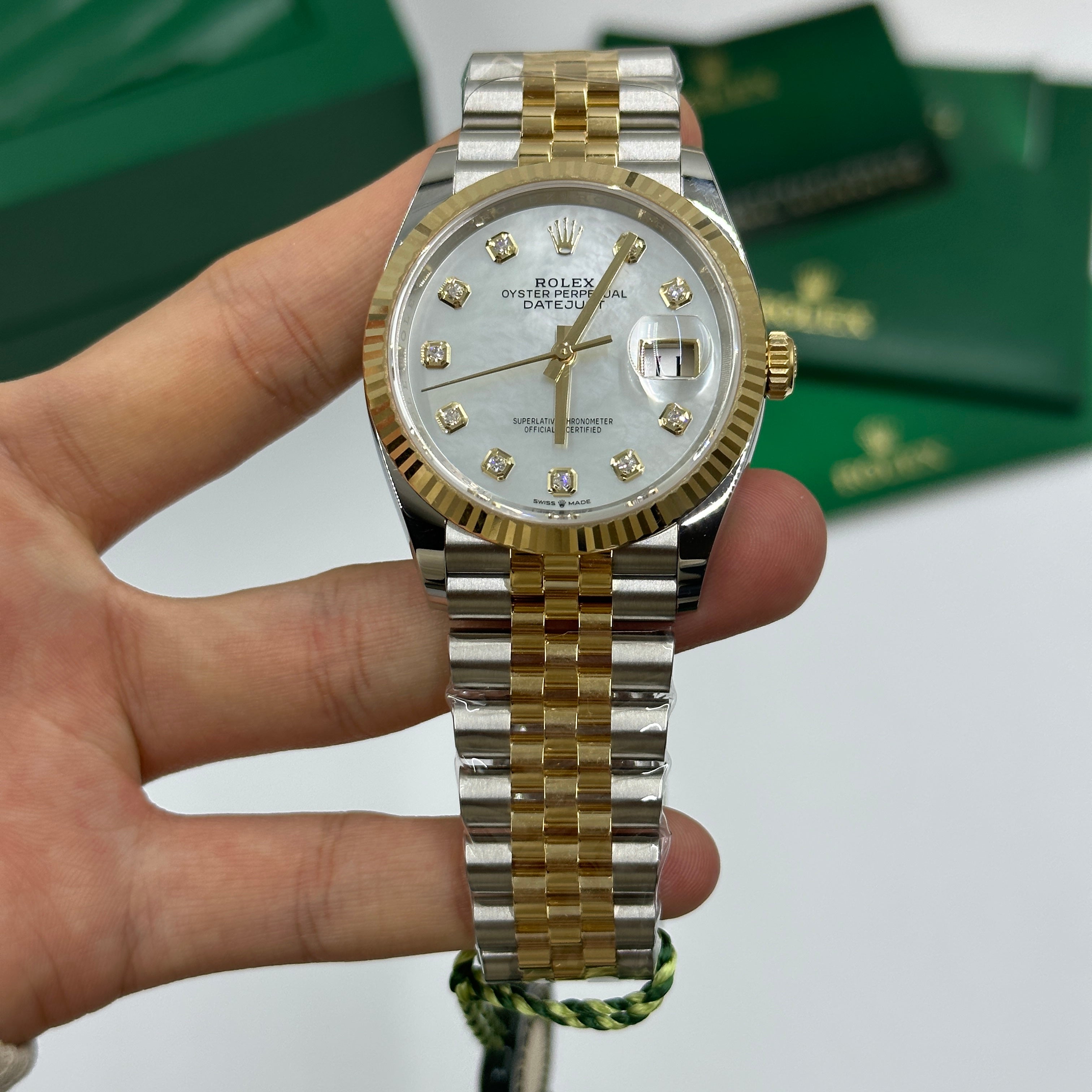 Rolex Datejust 36 126233Ng White Jubilee 2025