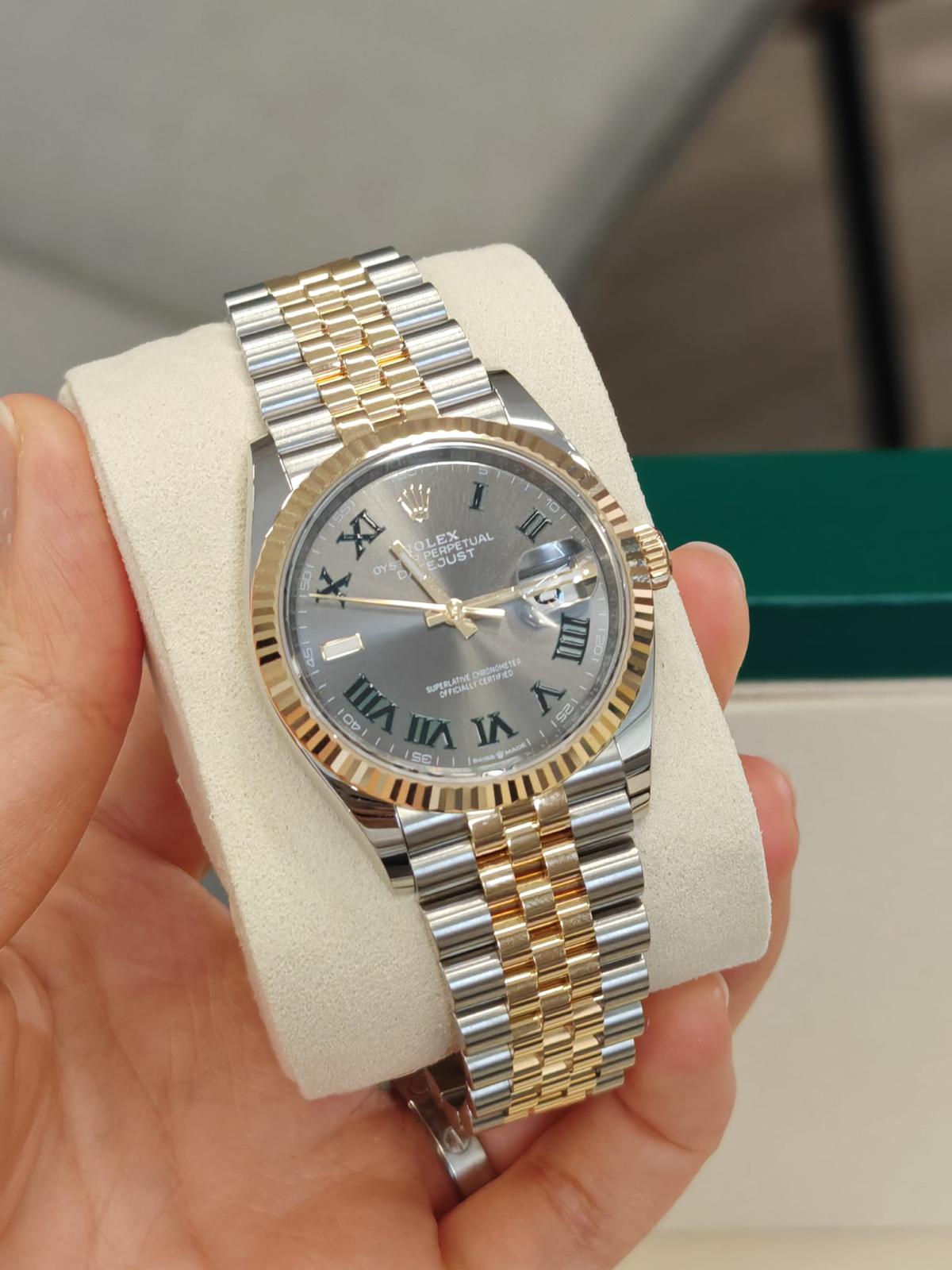Rolex Datejust 36 126233 Wimbledon Jubilee 2025