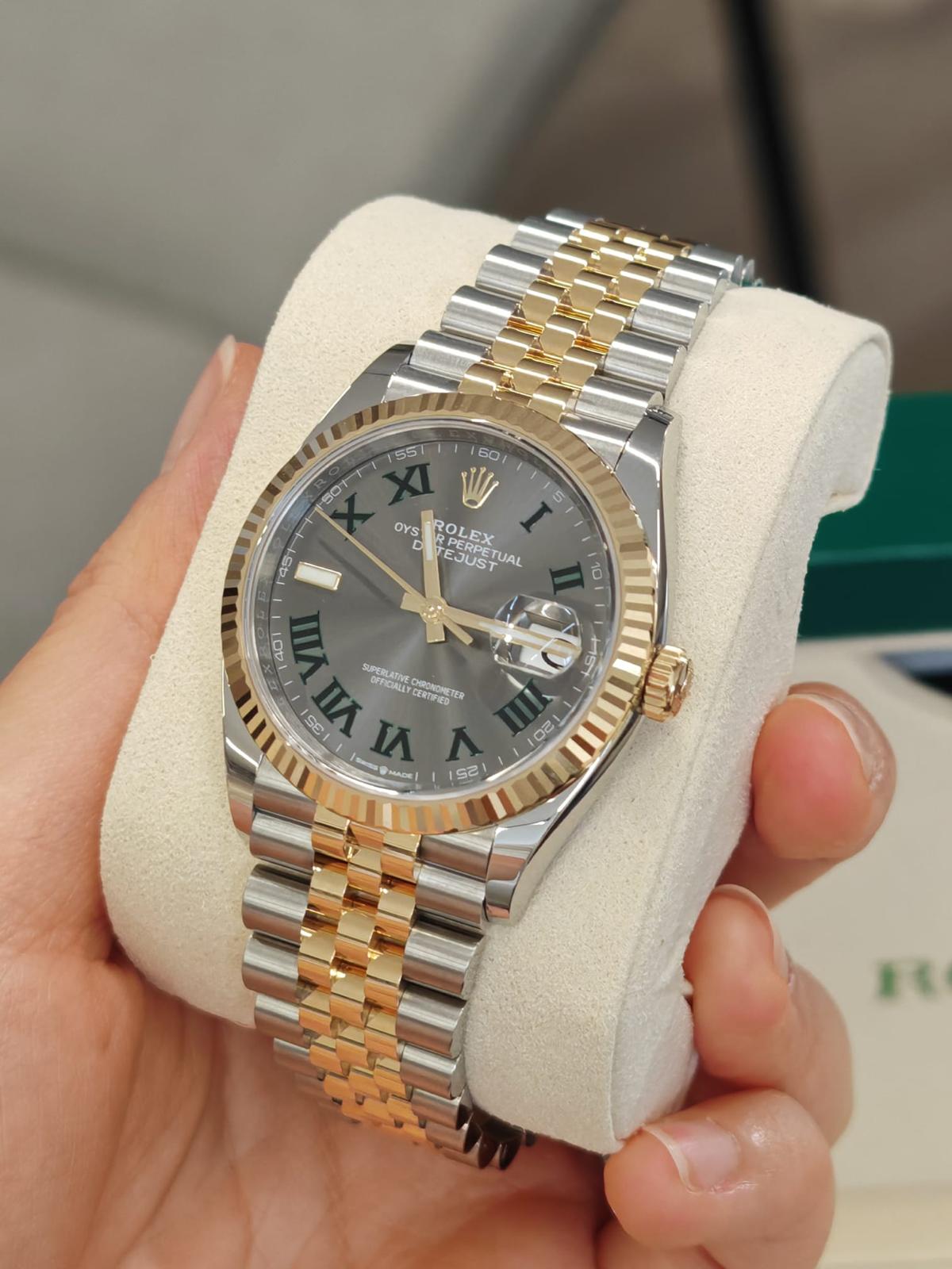 Rolex Datejust 36 126233 Wimbledon Jubilee 2025