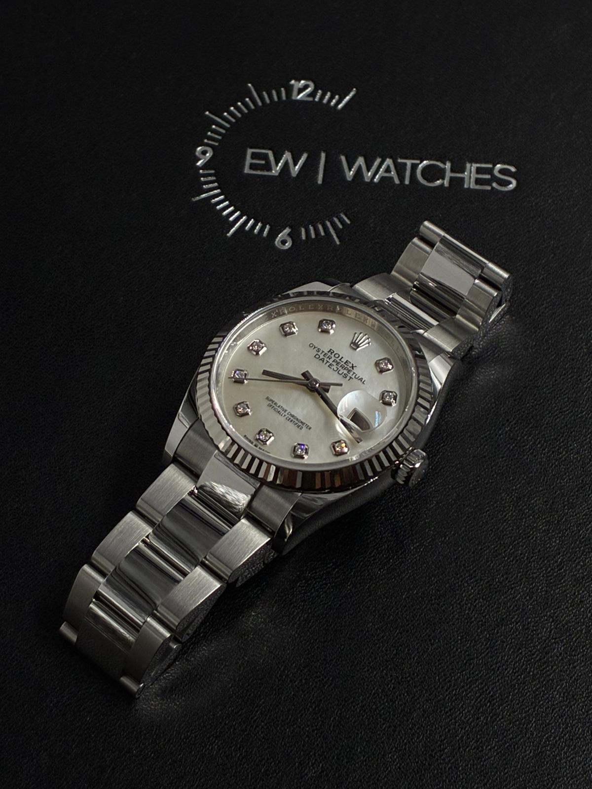 Rolex Datejust 36 126234NG White Oyster 2025
