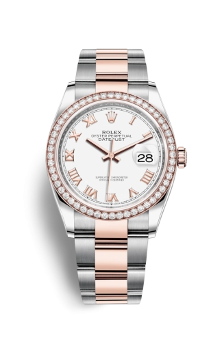 Rolex Datejust 36 126281RBR White Roman Oyster