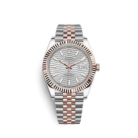 Rolex Datejust 41 126331 Silver Fluted Jubilee