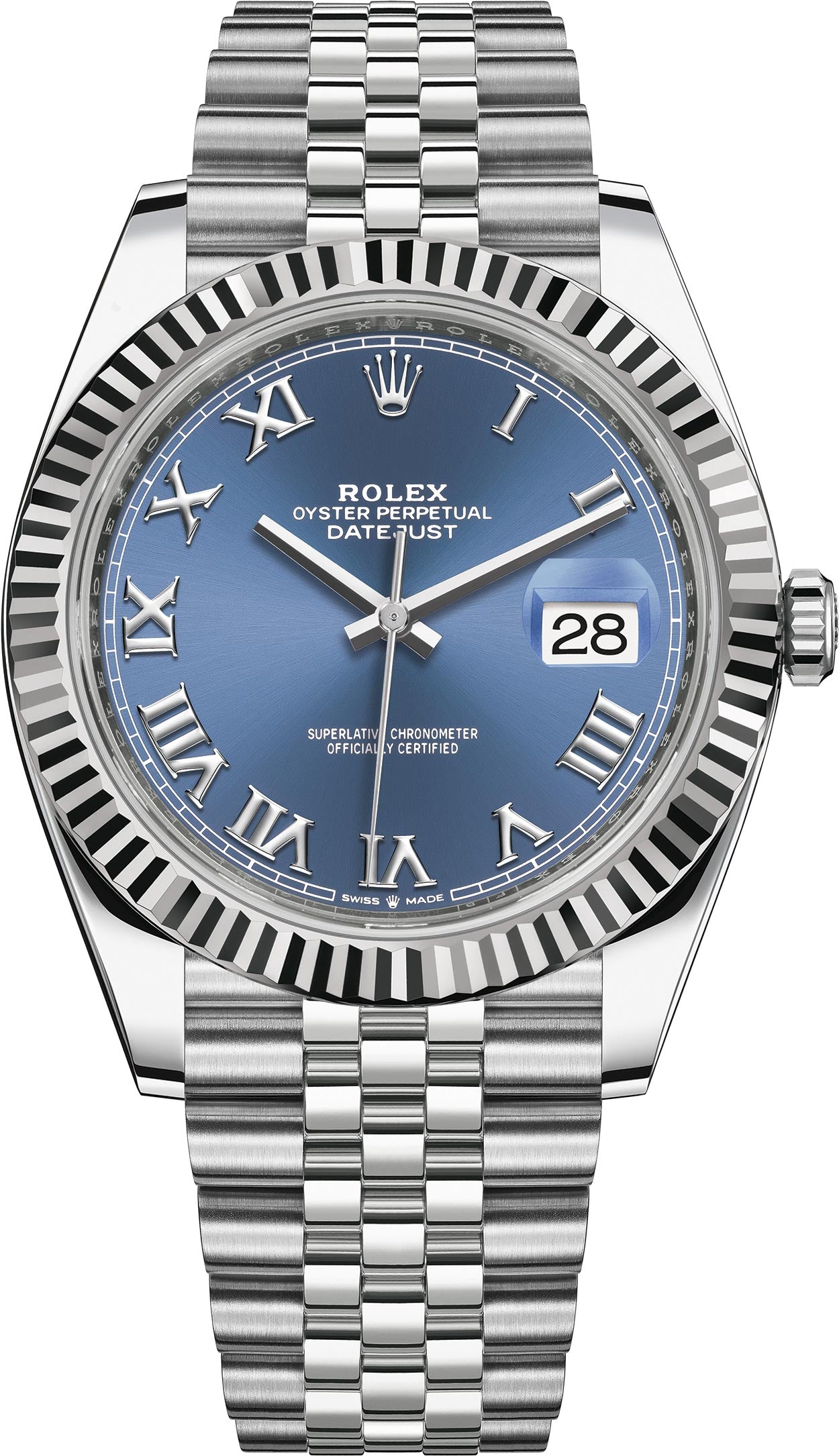 Rolex Datejust 41 126334 Blue Roman Jubilee 2025