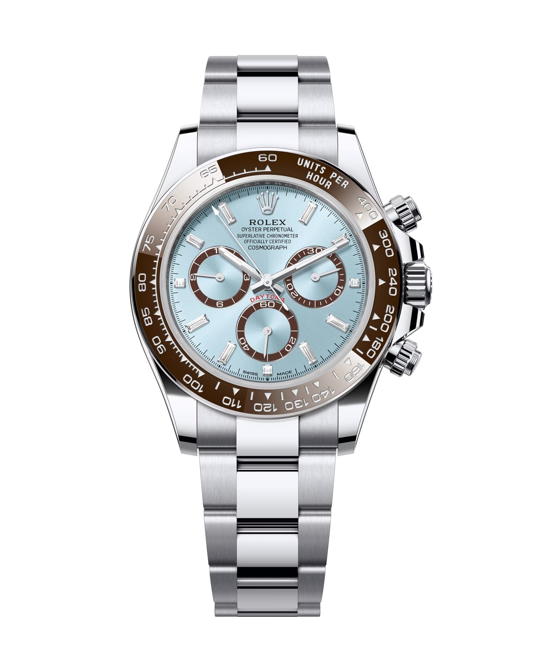 Rolex Cosmograph Daytona 126506 Ice blue set with diamonds