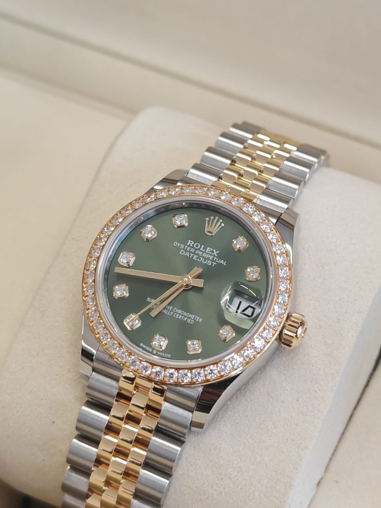 Rolex Datejust 31 278383RBR G Green Jubilee 2025