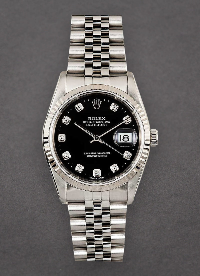 Rolex 16234G BLACK 2004
