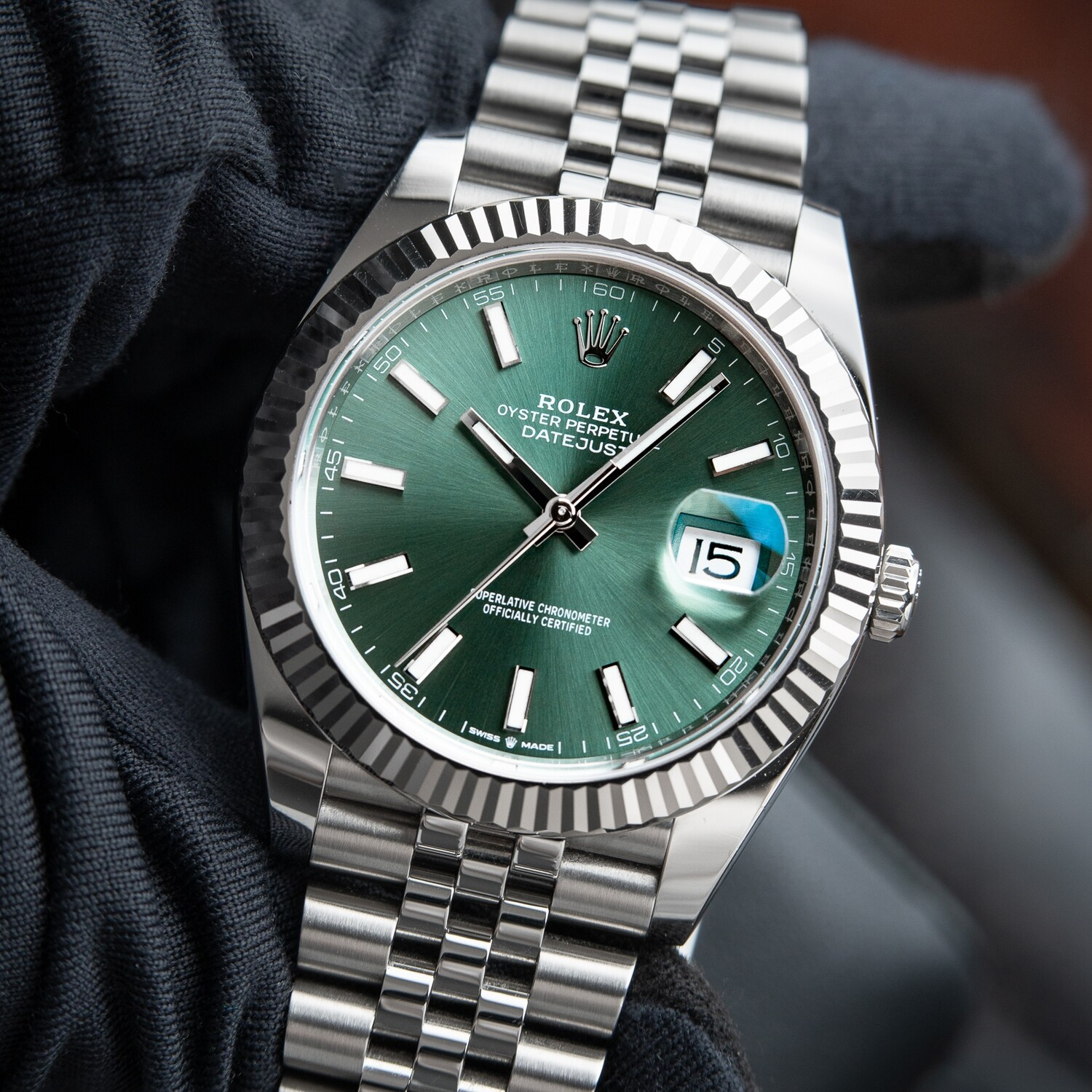 Datejust 41 Green Dial (Ref. 126334)