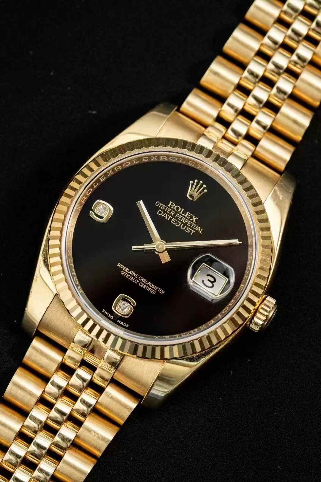 Rolex Datejust 36 116238 Black 2013 Full Set