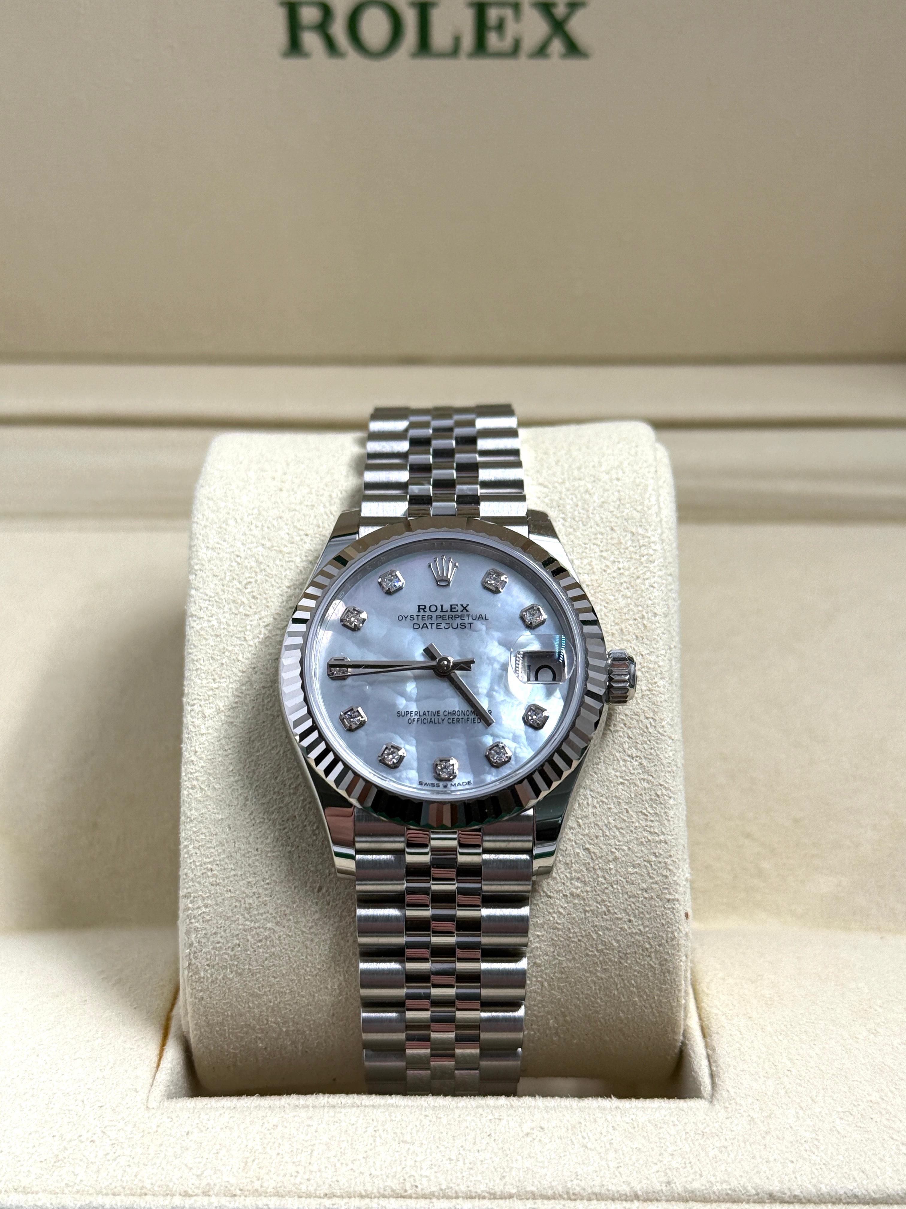 Rolex Datejust 31 278274Ng White Jubilee 2025