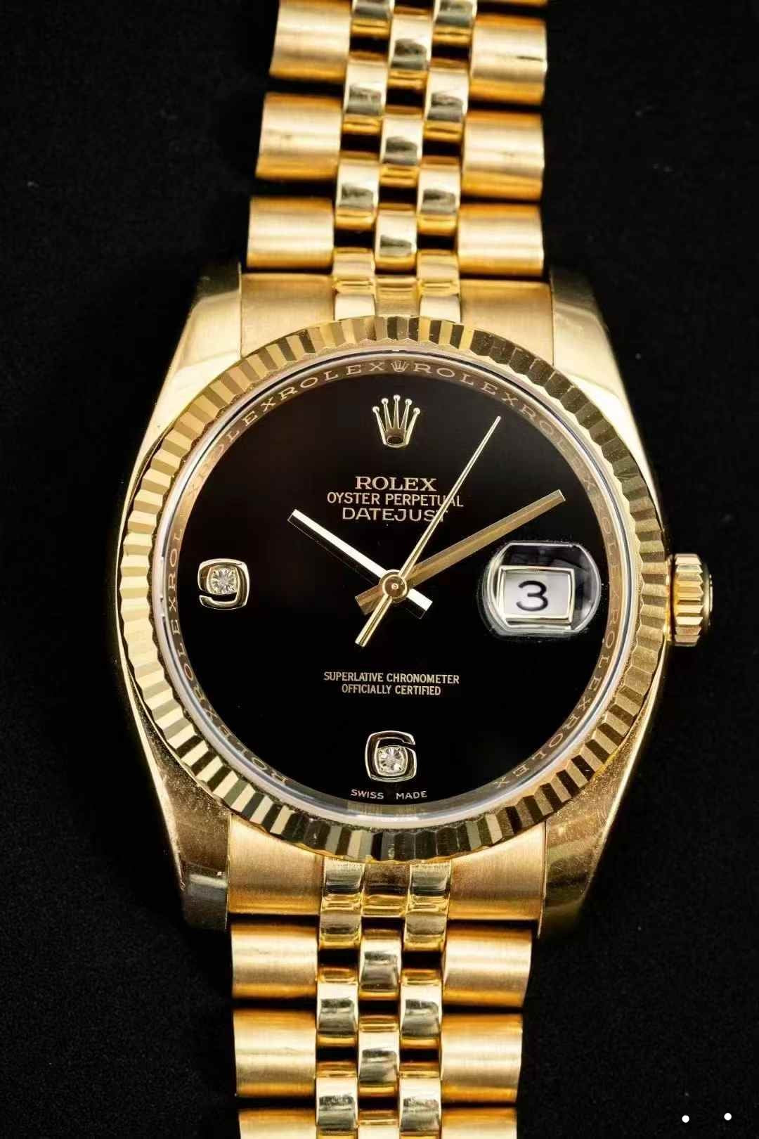 Rolex Datejust 36 116238 Black 2013 Full Set