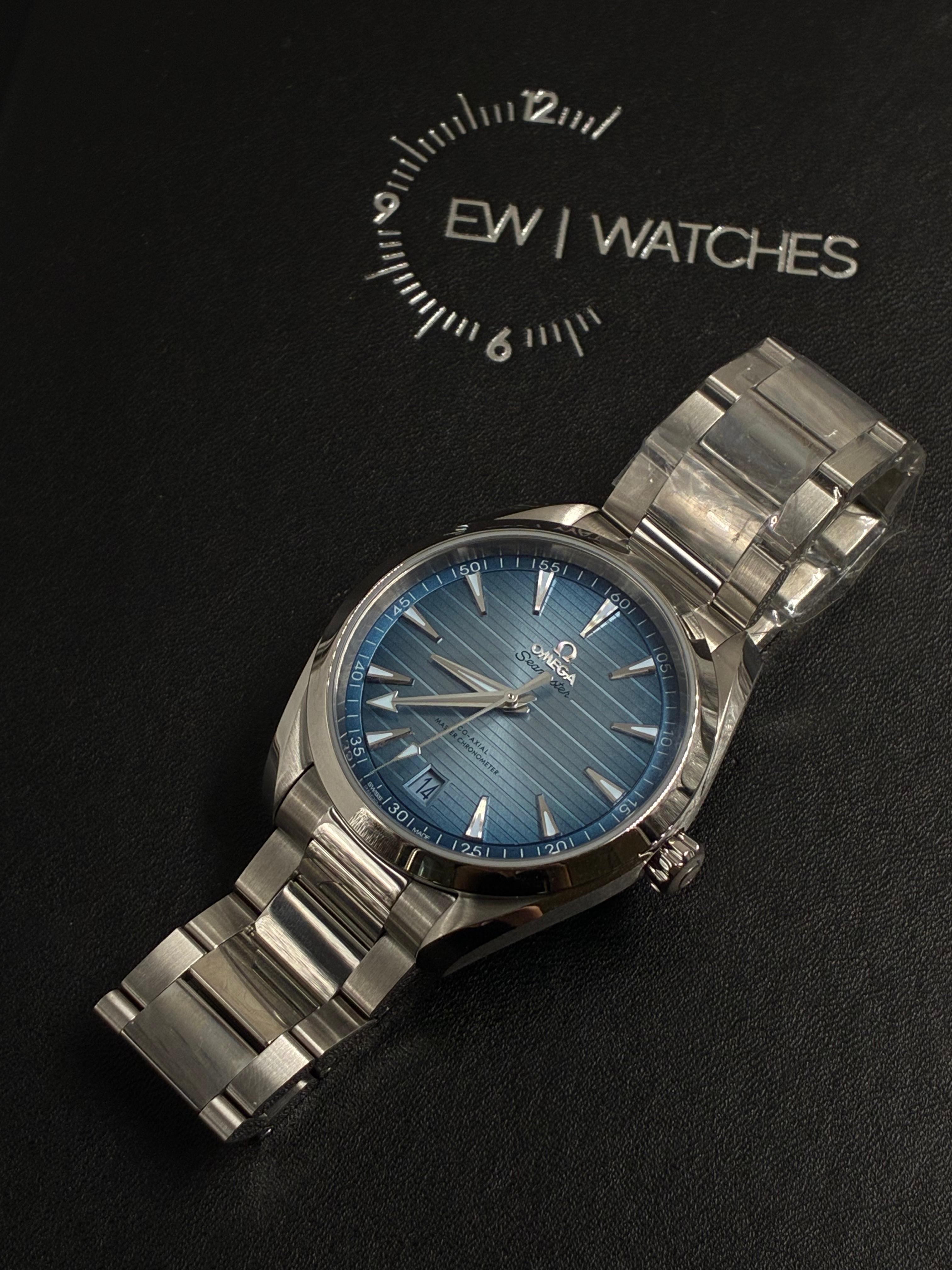 Omega 220.10.41.21.03.005 Aqua Terra 150m Co-axial Master Chronometer Summer