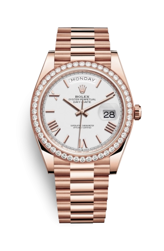 Rolex Day-Date 40 228345RBR White Roman