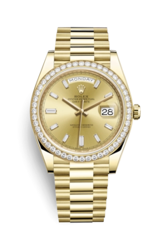 Rolex Day-Date 40 228348A RBR Gold / Champagne
