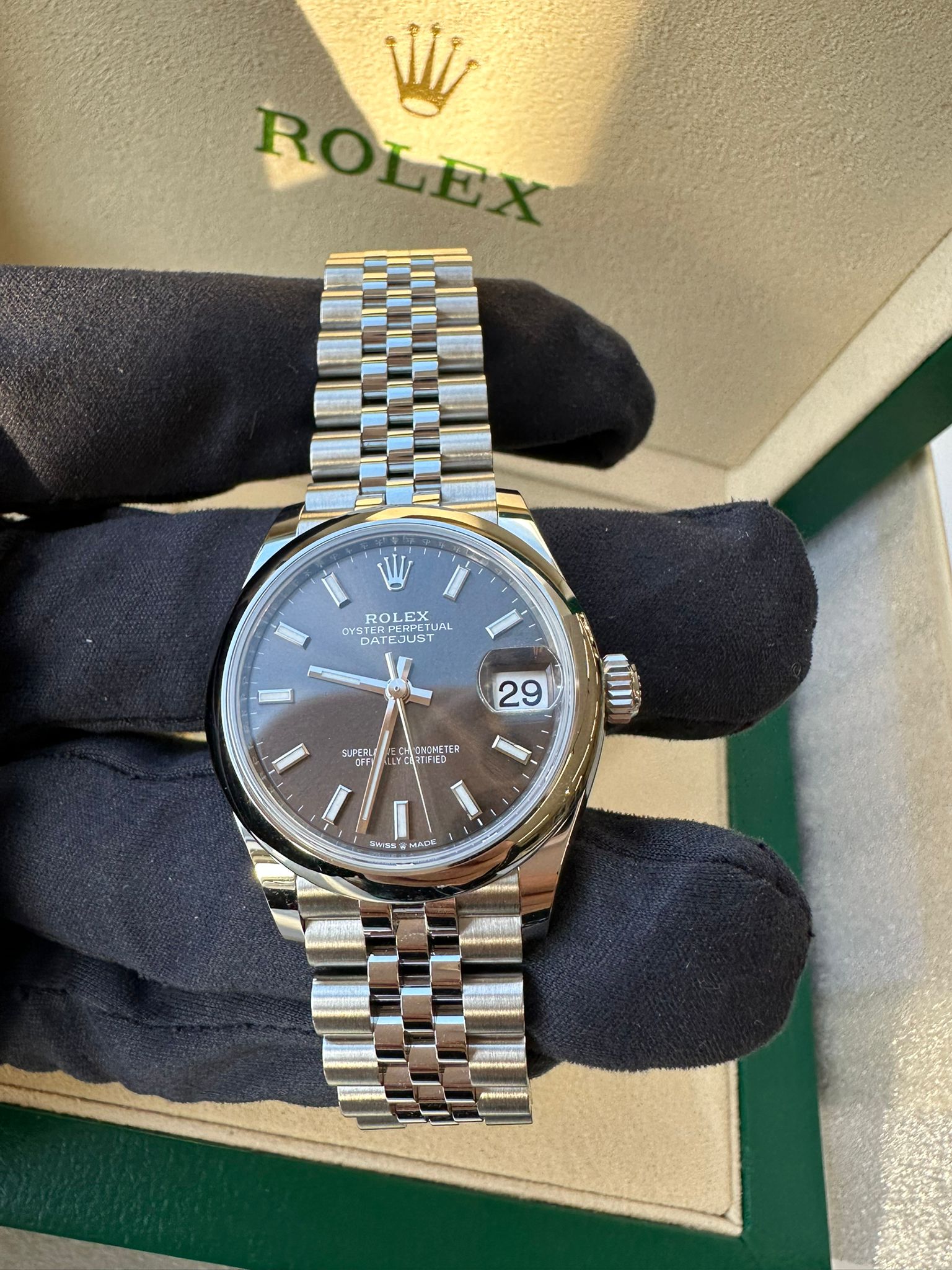Rolex Datejust 31 278240 Grey Index Jubilee 2025