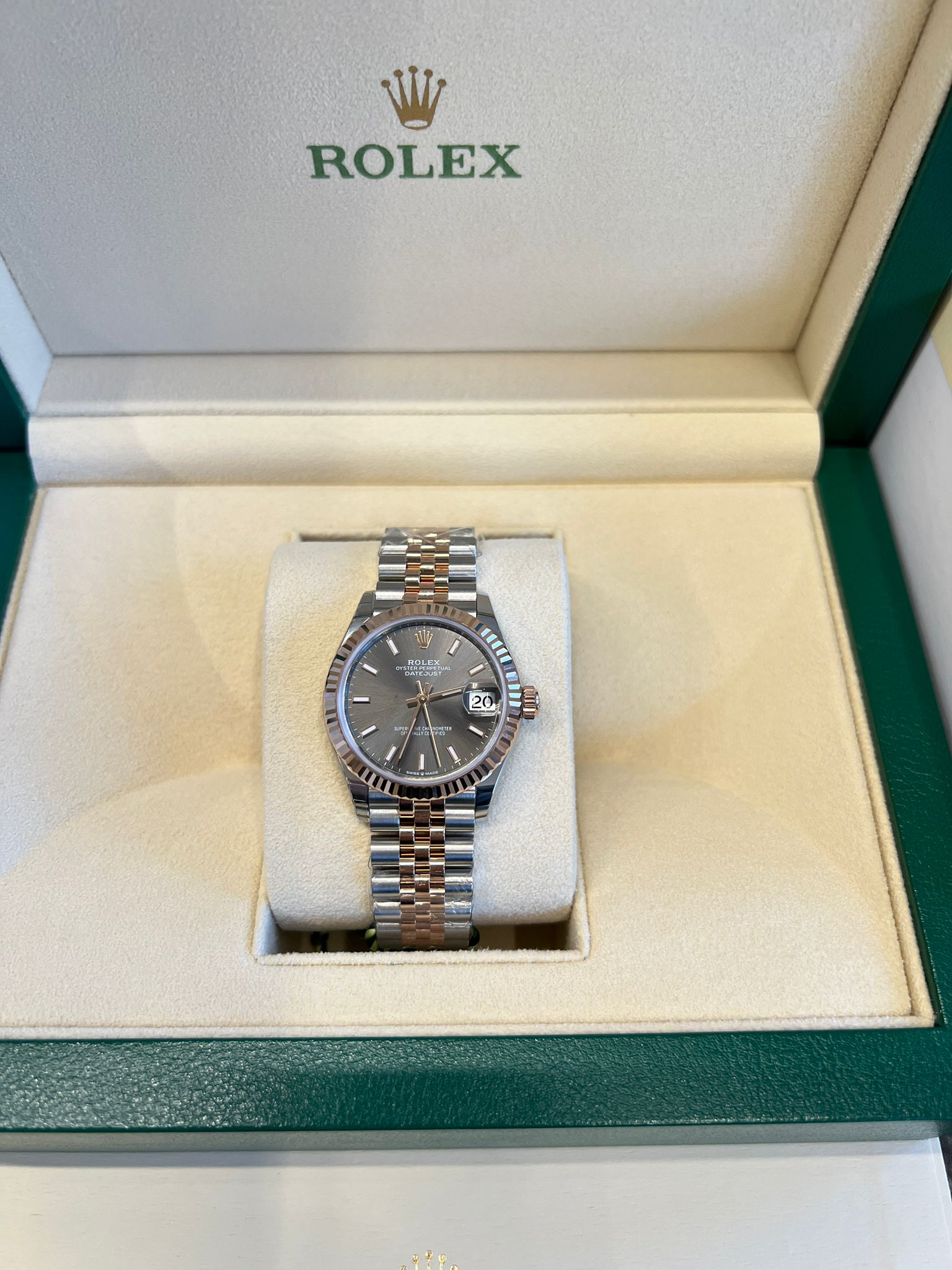 Rolex Datejust 31 278271 Grey Index Jubilee 2025 – EW Watches