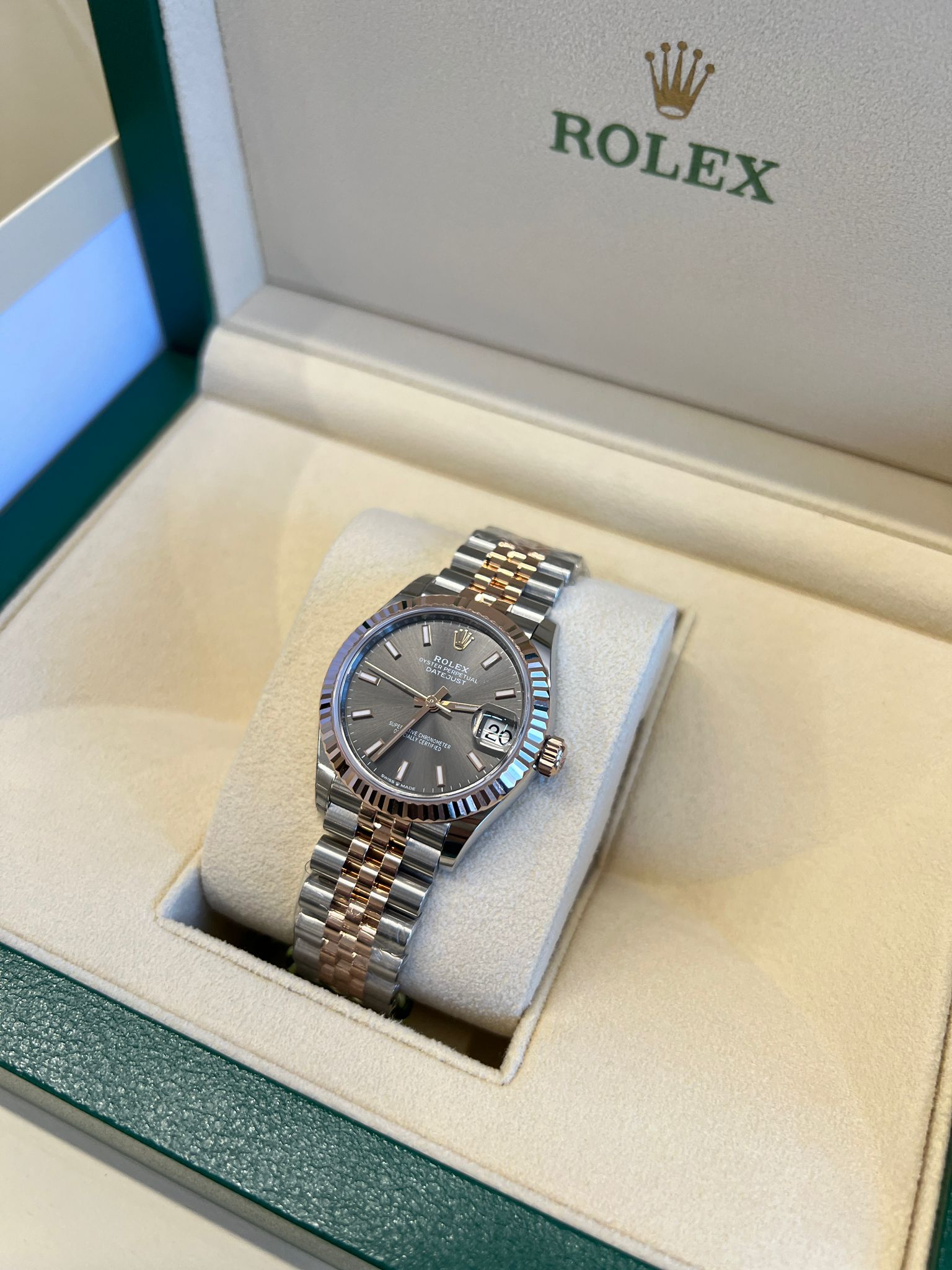 Rolex Datejust 31 278271 Grey Index Jubilee 2024