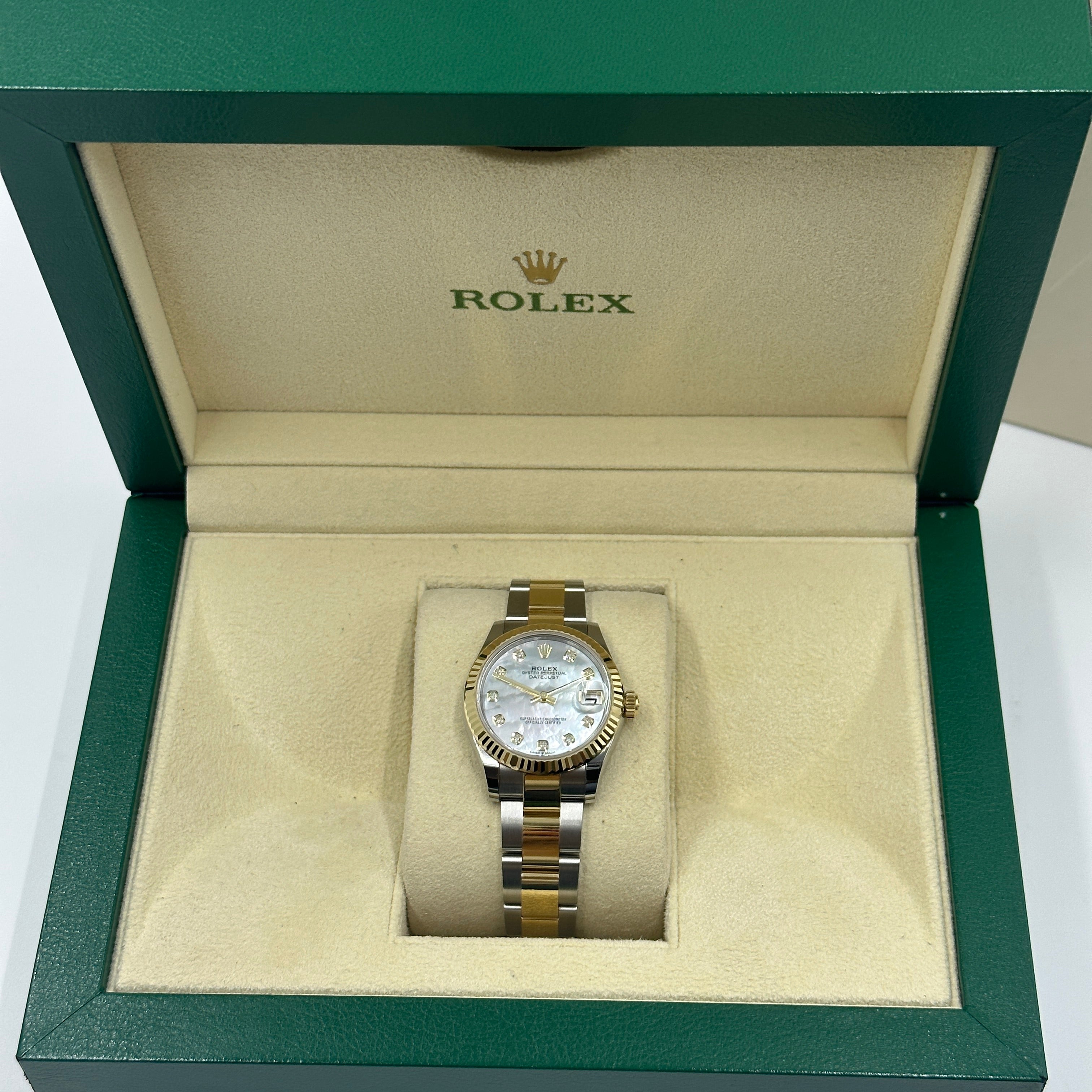 Rolex Datejust 31 278273NG White Oyster 2025