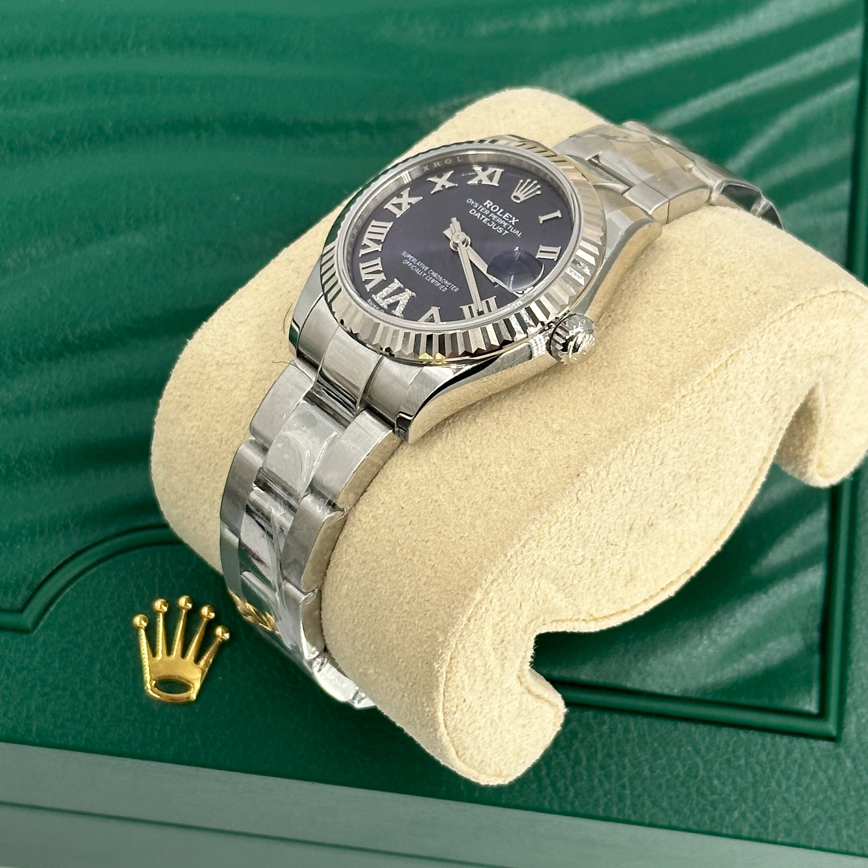 Rolex Datejust 31 278274 VI Purple Roman Diamond Oyster 2024