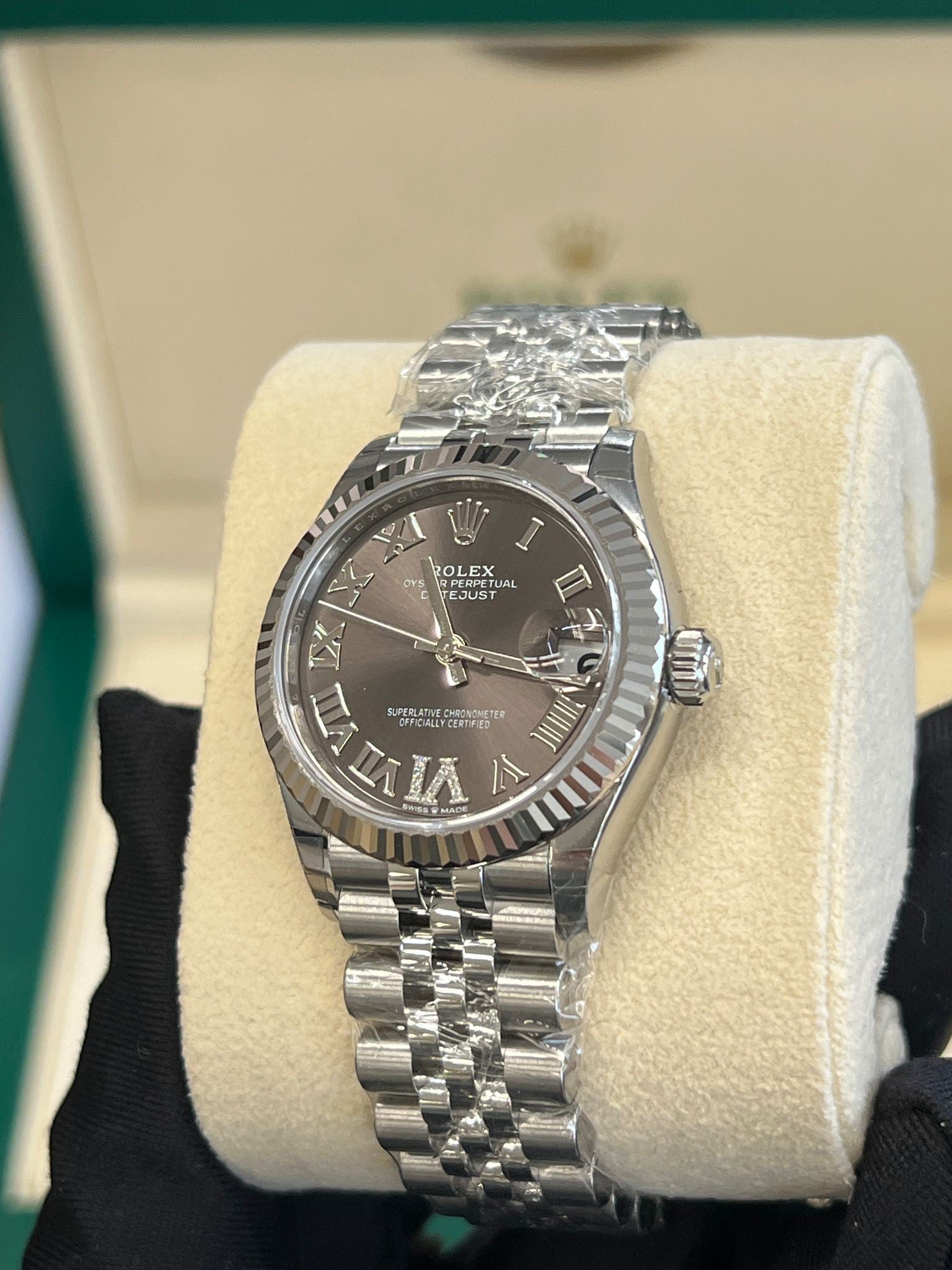 Rolex Datejust 31 278274 Grey VI Roman Diamonds Jubilee 2025