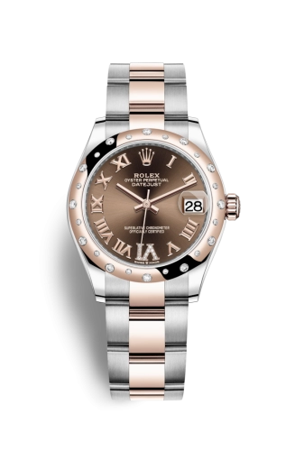 Rolex Datejust 31 278341RBR G Chocolate Roman VIIX Oyster
