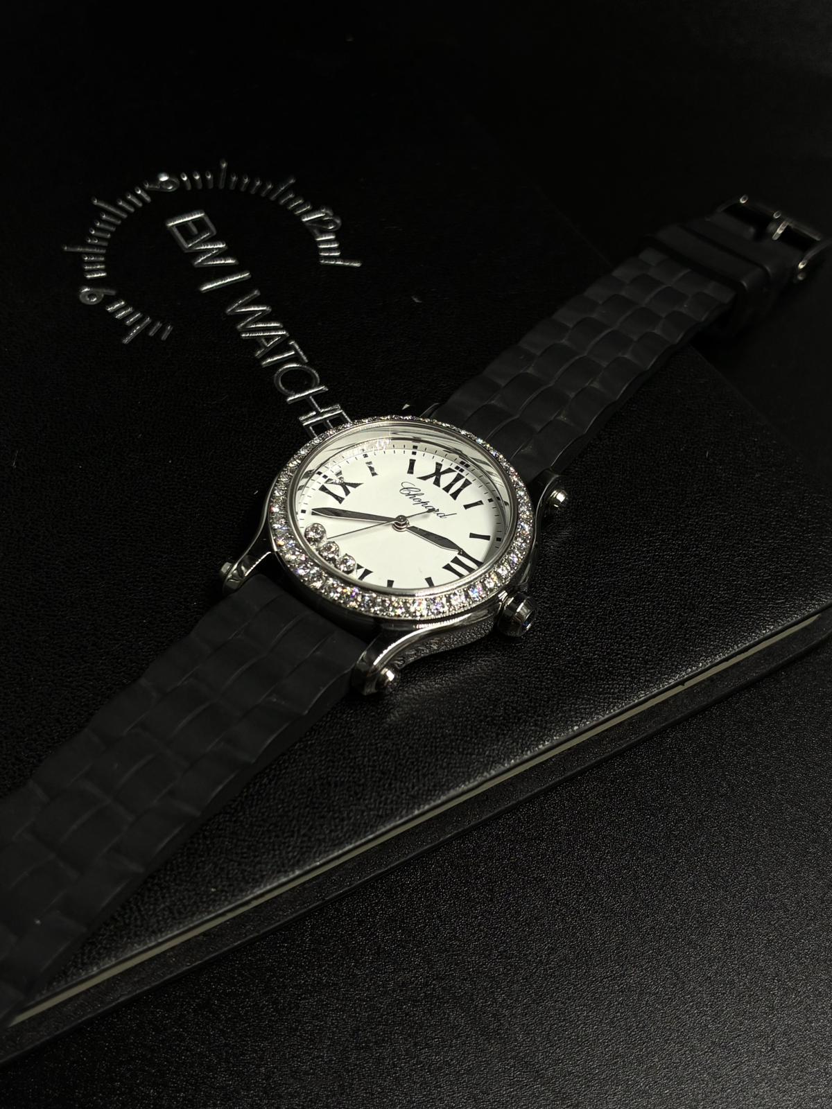 Chopard Happy Sport 30mm 278590-3003 White With Diamond Set (Stainless Steel Bezel) 2025