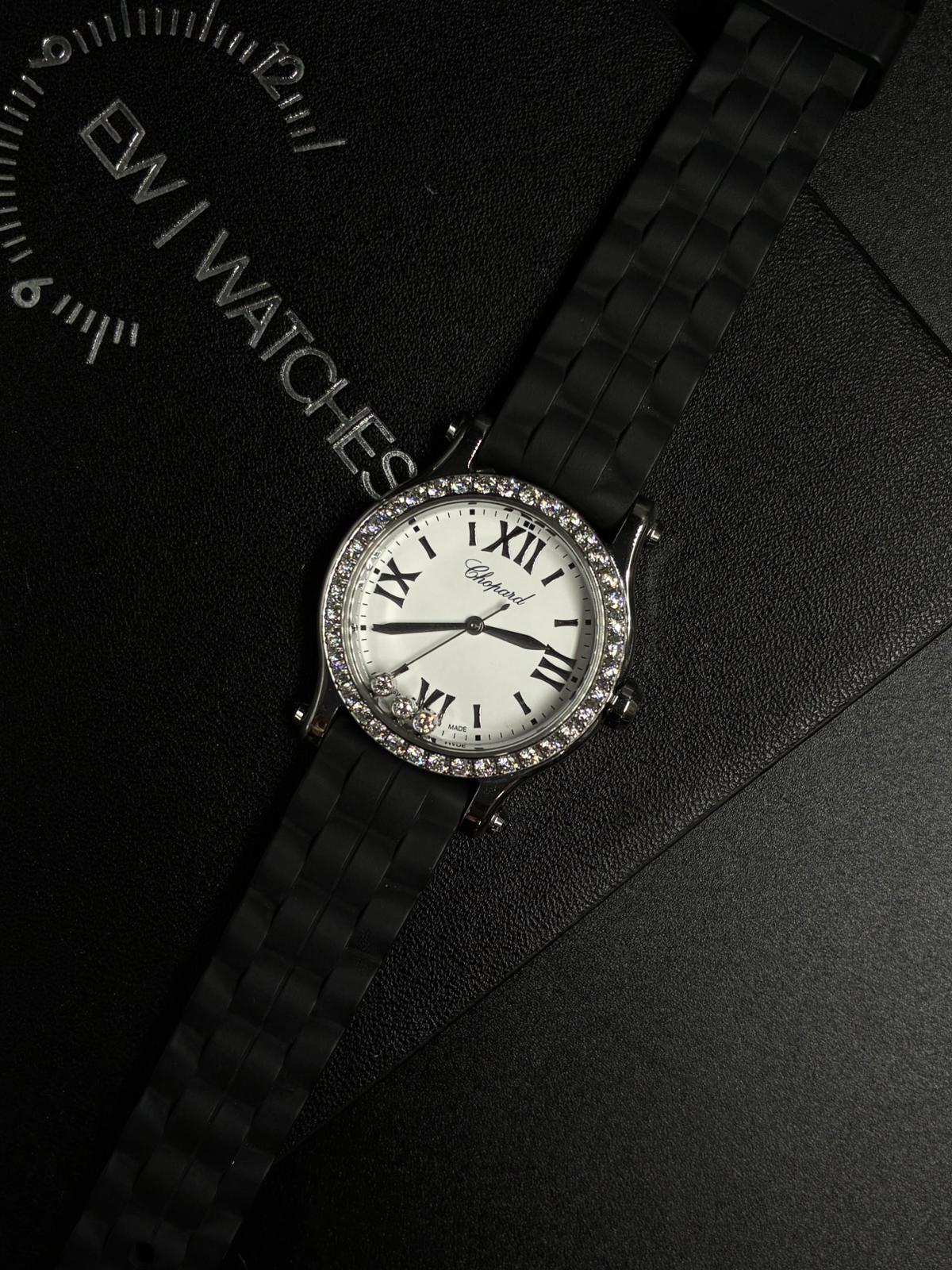 Chopard Happy Sport 30mm 278590-3003 White With Diamond Set (Stainless Steel Bezel) 2025