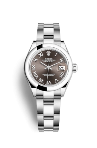 Rolex Lady-Datejust 28 279160 Dark Grey Roman Oyster