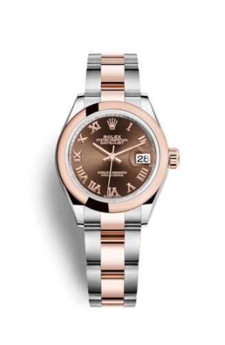 Rolex Lady-Datejust 28 279161 Chocolate Roman Oyster