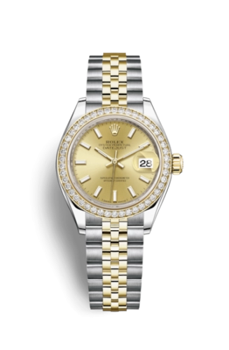 Rolex Lady-Datejust 28 m279383RBR-0001 Champagne Index Jubilee 2025