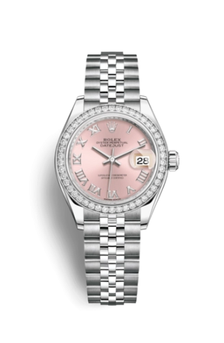 Rolex Lady-Datejust 28 279384RBR Pink Roman Jubilee