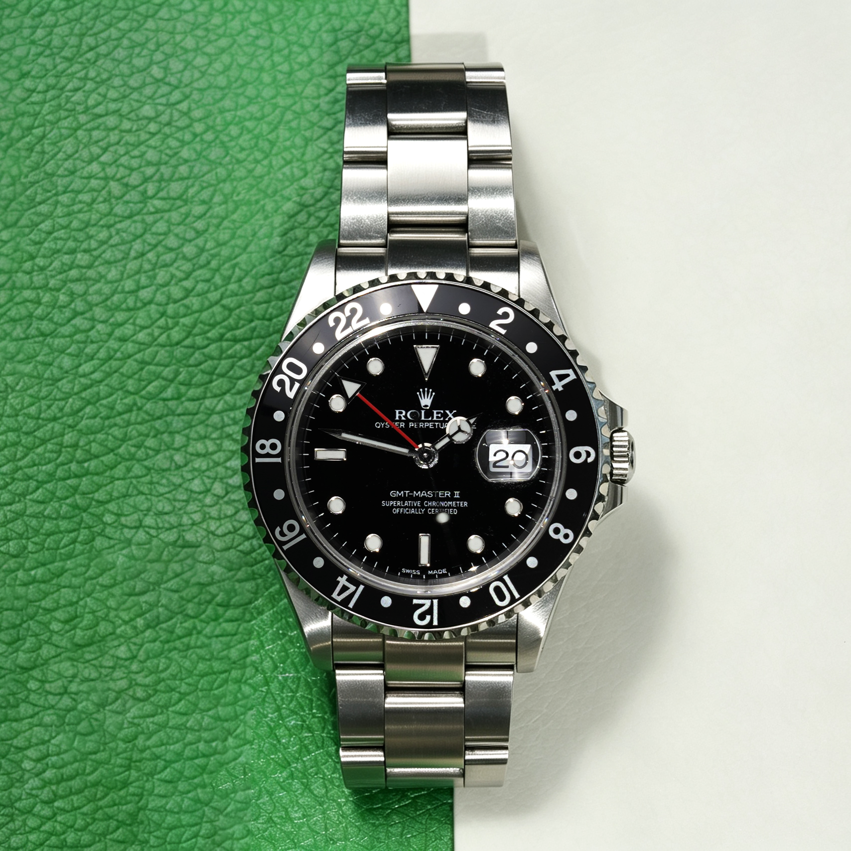 Rolex GMT-Master II 16710 Black Oyster 2001 full set
