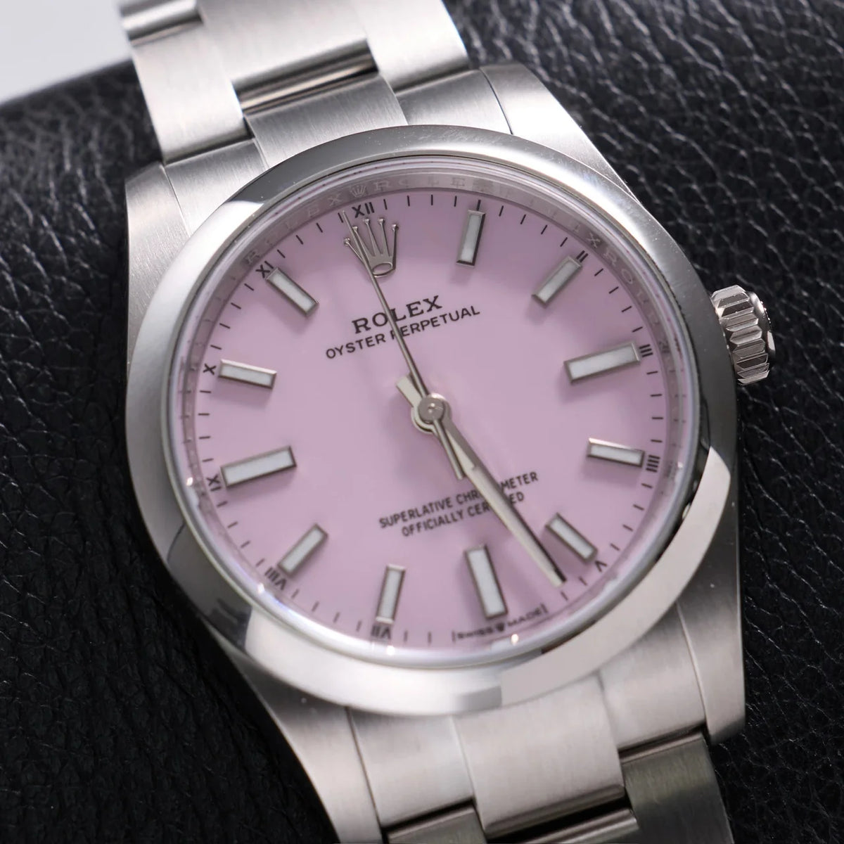 Rolex Oyster Perpetual 34 124200 Candy Pink Index 2025