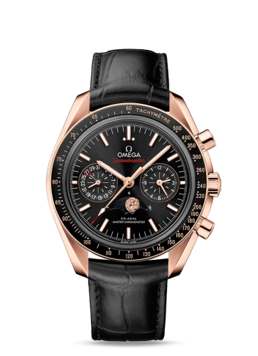 Omega 304.63.44.52.01.001 Speedmaster Moonphase Chronograph Master Chronometer Sedna Gold