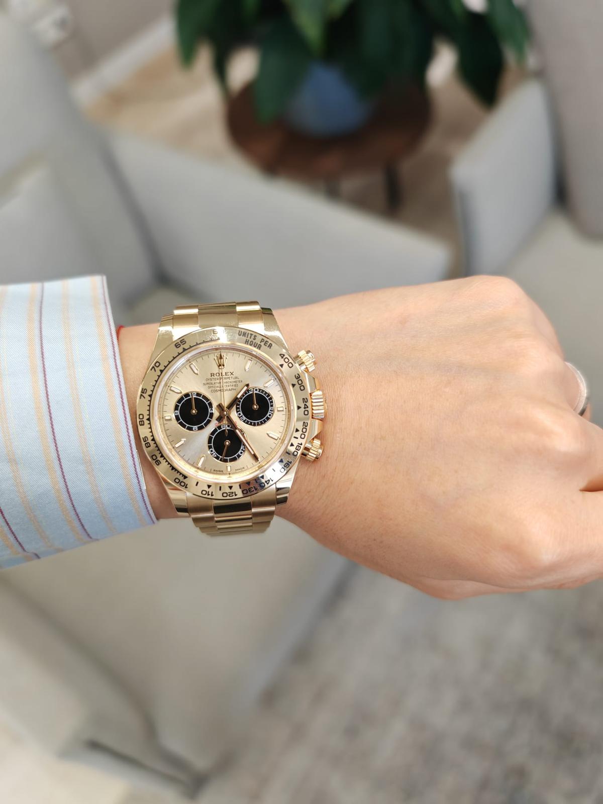 Rolex Cosmograph Daytona 126508 Golden and bright black