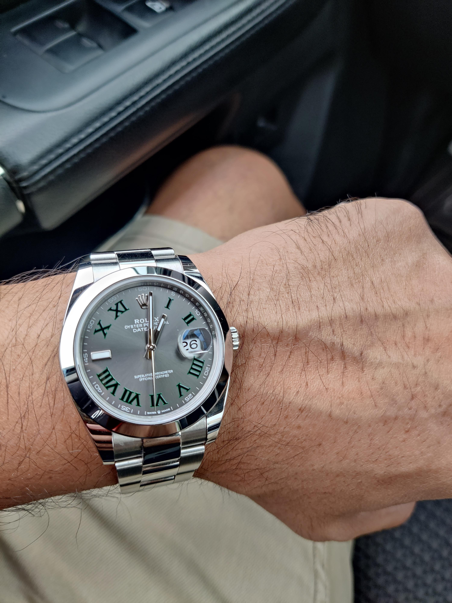 Datejust 41 Wimbledon Dial (Ref. 126333)