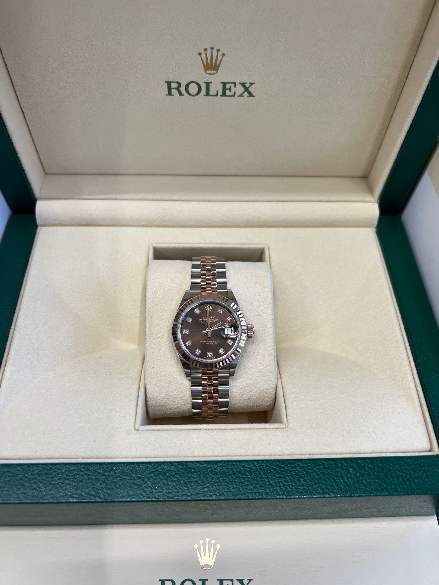 Rolex Lady-Datejust 279171G Choc Jubilee 2024