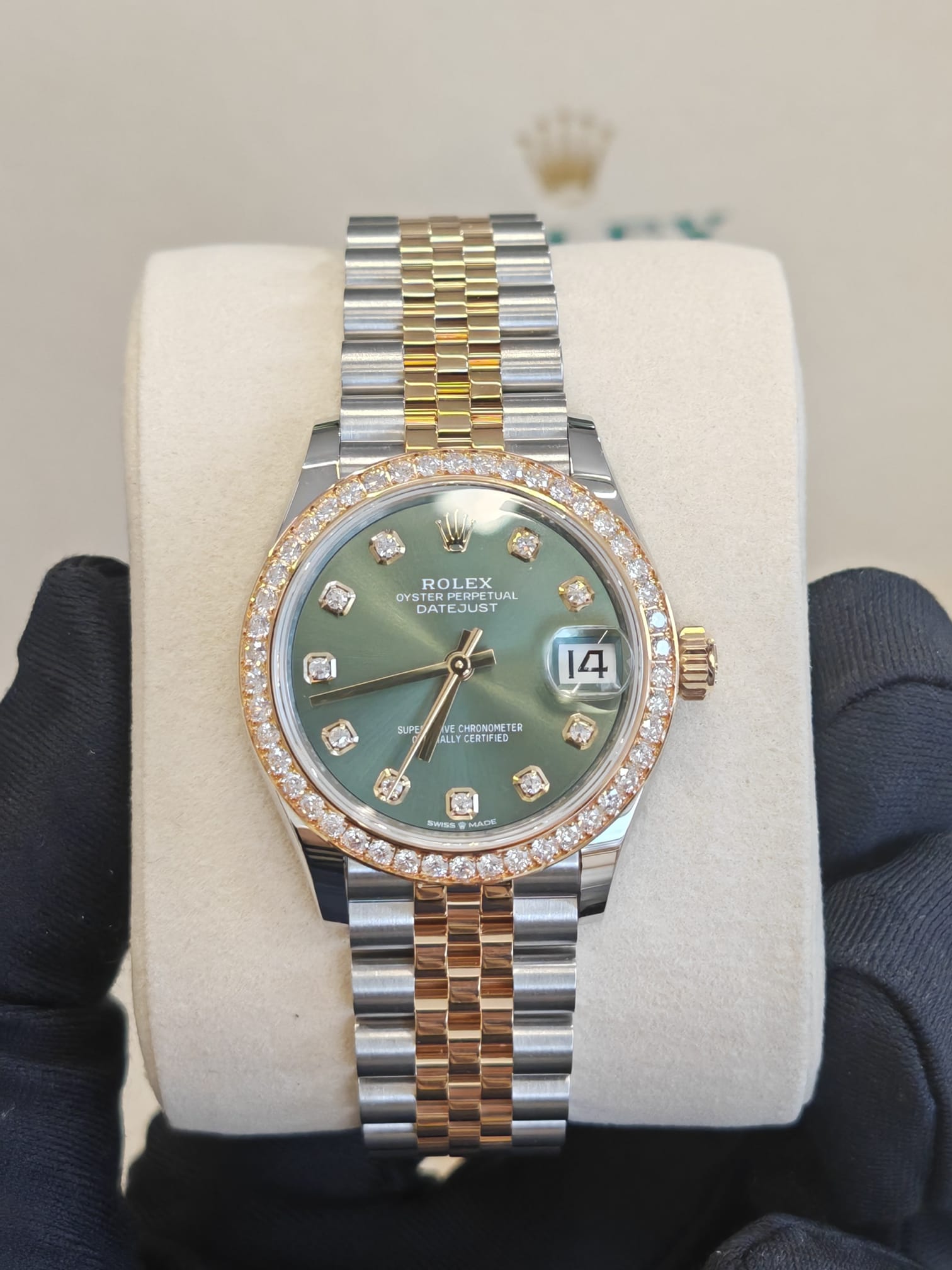 Rolex Datejust 31 278383RBR G Green Jubilee 2025
