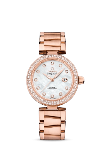 Omega 425.65.34.20.55.010 LadyMatic Co-Axial 34