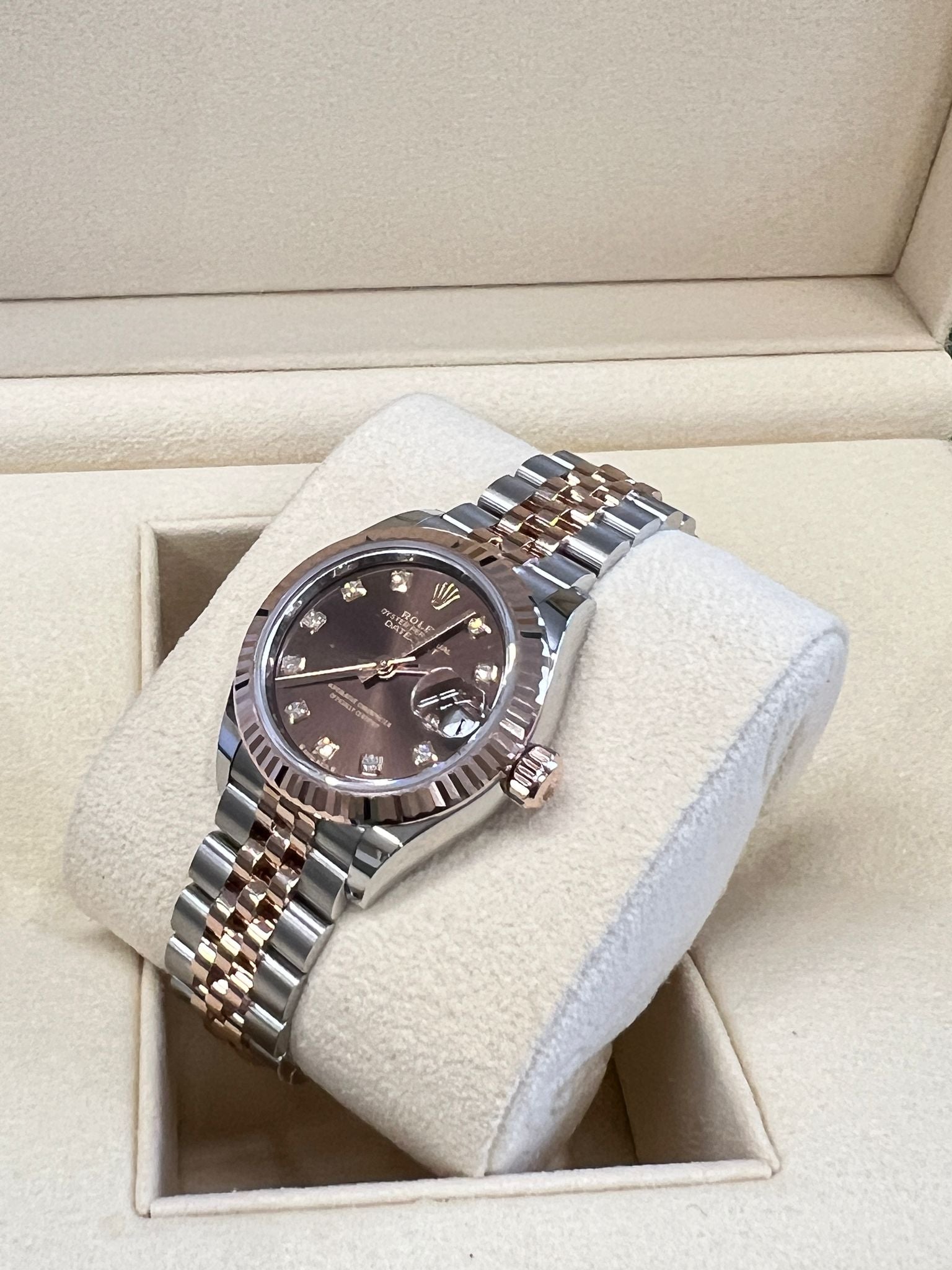 Rolex Lady-Datejust 279171G Choc Jubilee 2024