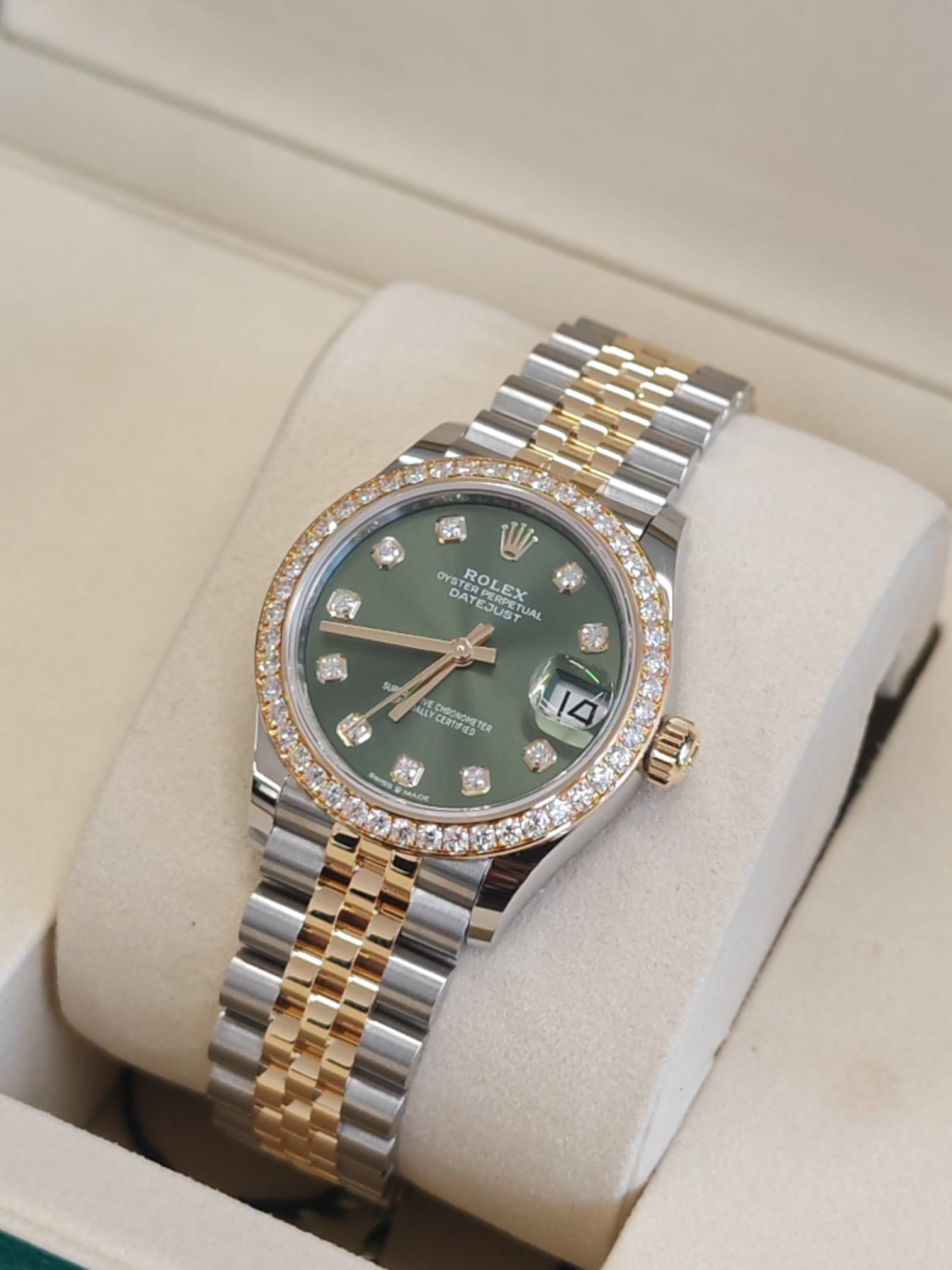 Rolex Datejust 31 278383RBR G Green Jubilee 2025